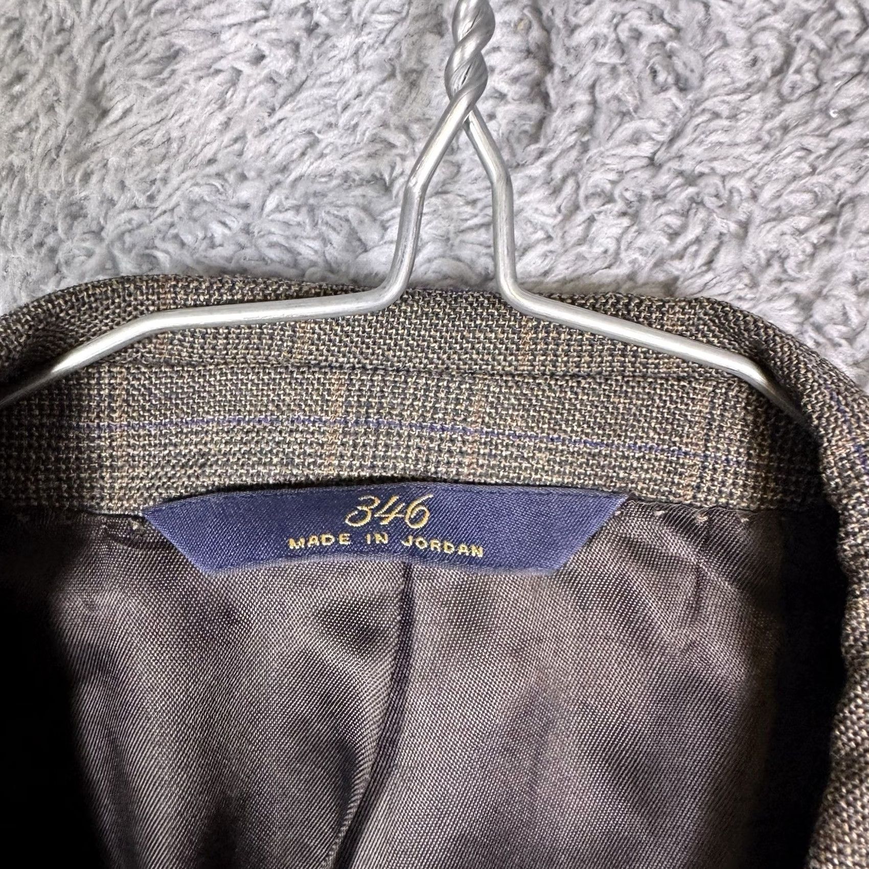 Brooks Brothers Brooks Brothers Mens 43R Suit Set in Brown Wool Stretch Blazer Slacks - 2 Piece Size 46R - 5 Thumbnail