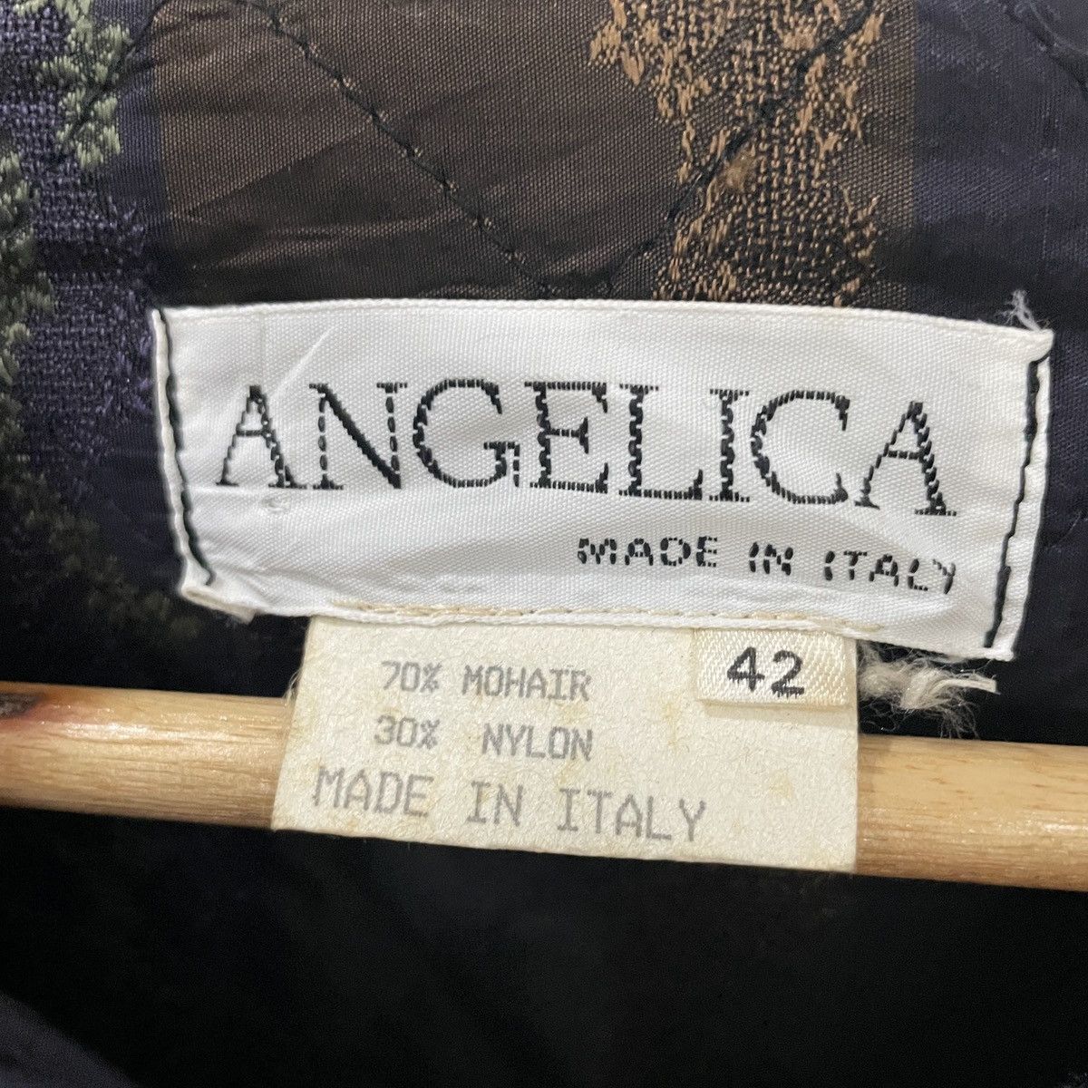 Other Vintage 90s Angelica Mohair Unisex Jacket Size US L / EU 52-54 / 3 - 6 Thumbnail