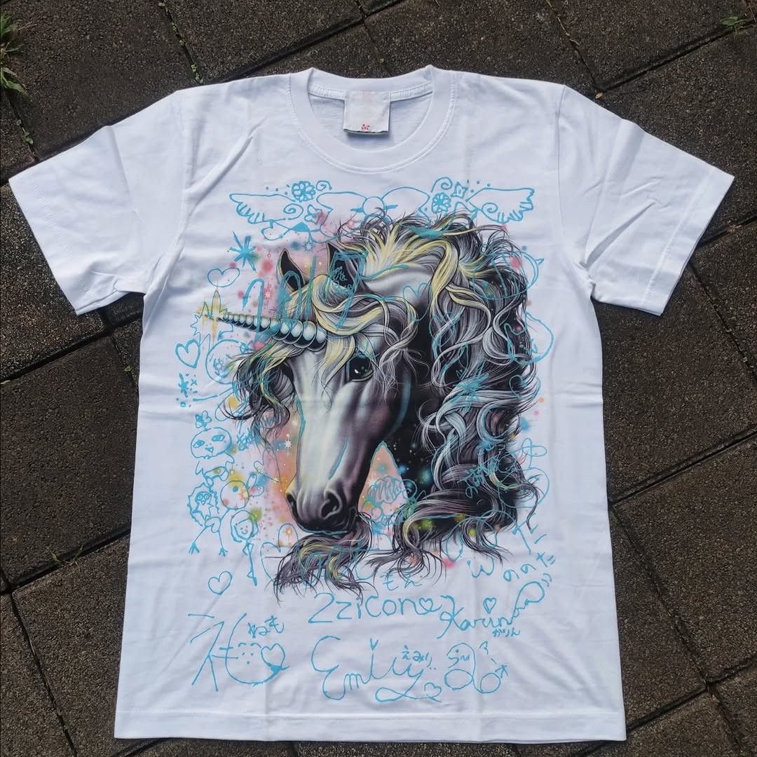 Band Tees Niji no Conquistador Signed All Members 2017 Tee Size US M / EU 48-50 / 2 - 1 Thumbnail