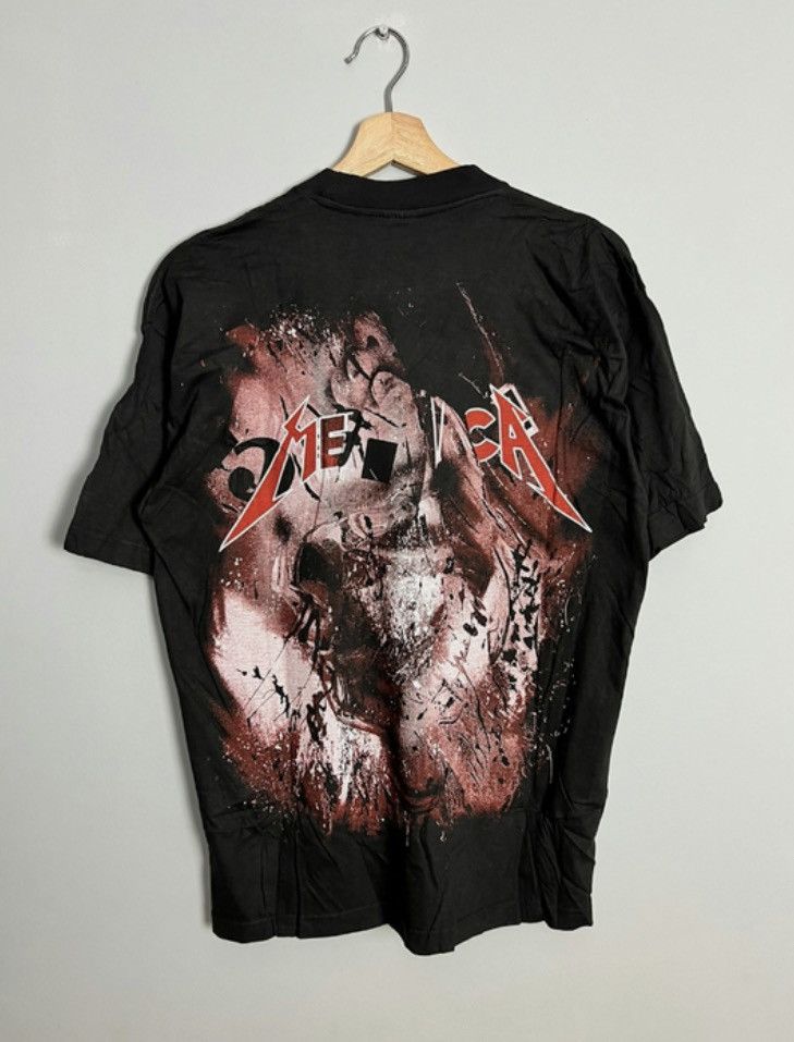 Band Tees Rare Vintage 90s Metallica Heavy Metal Band lxxl grail hype Size US XL / EU 56 / 4 - 2 Thumbnail