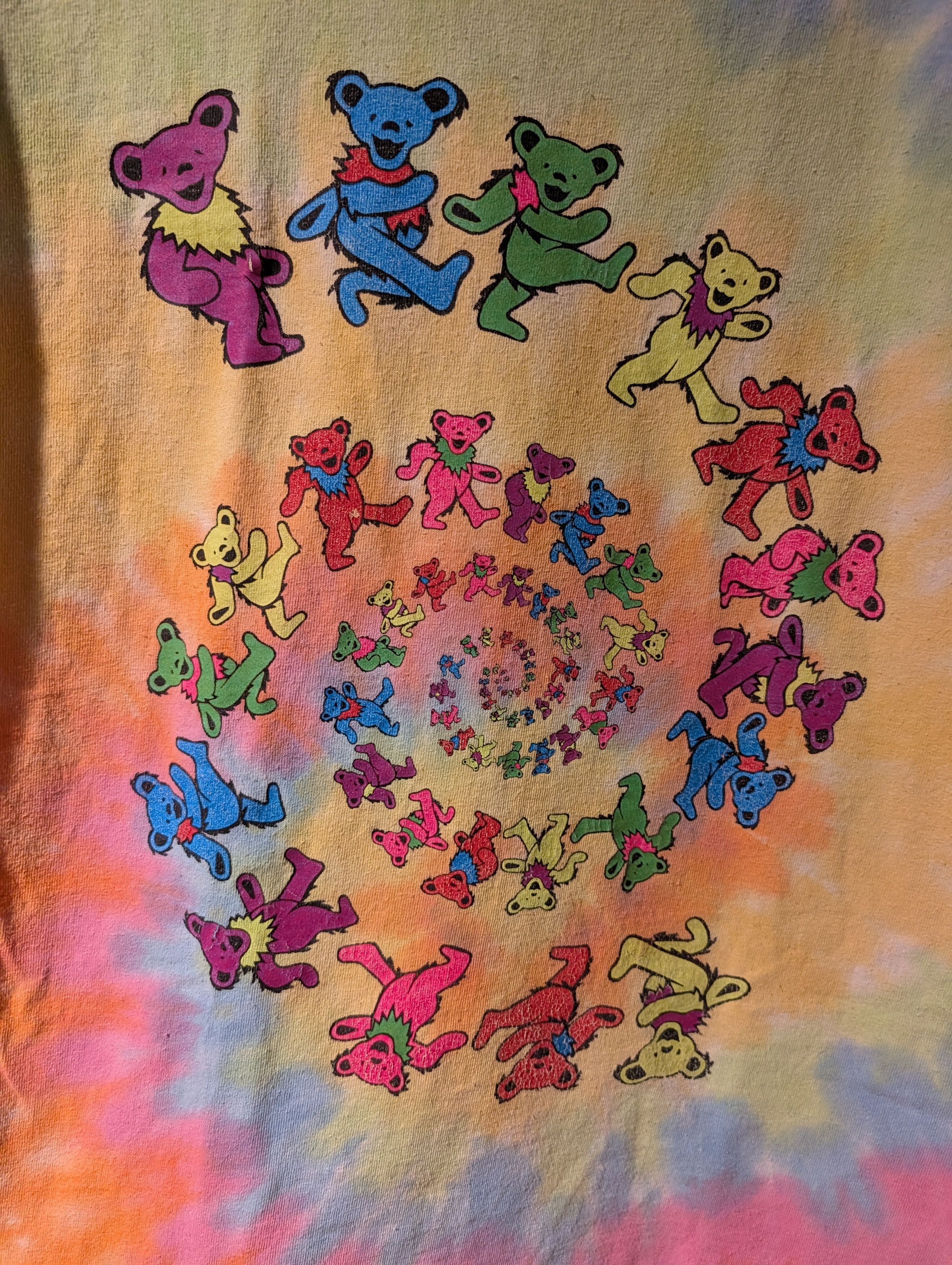 Grateful Dead Grateful Dead T-Shirt 2010's Steal Your Face Dancing Bears Size US L / EU 52-54 / 3 - 2 Thumbnail