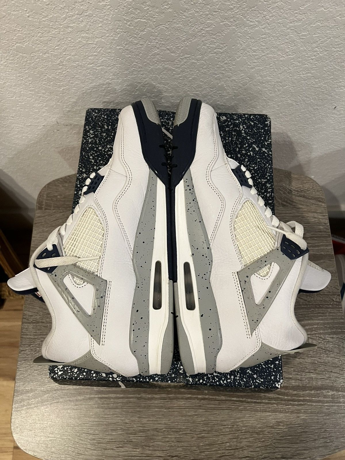 Jordan Brand Jordan 4 Midnight Navy Size US 11.5 / EU 44-45 - 5 Thumbnail