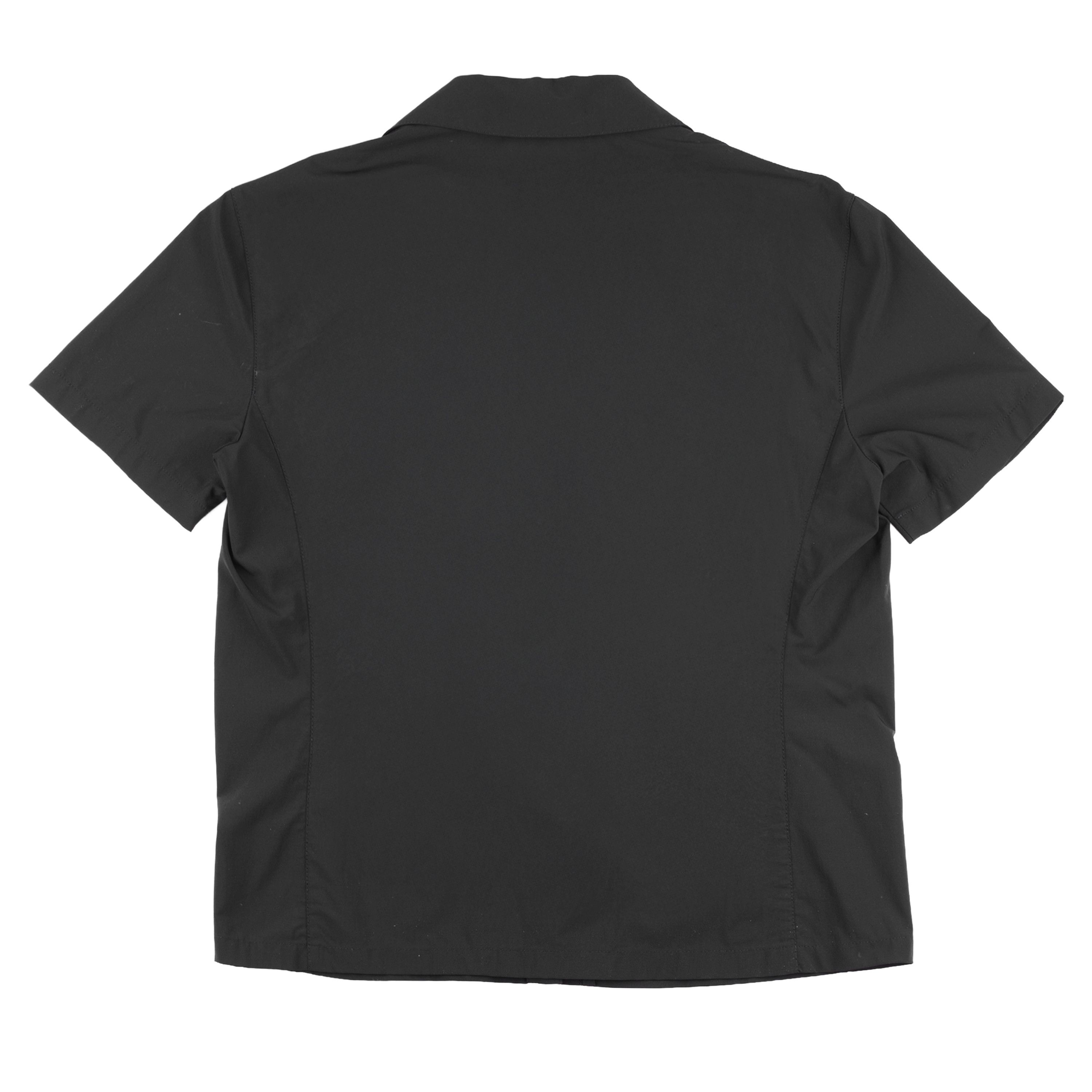 Prada Prada Sport Black Polyamide Vintage Short Sleeve Shirt Size L / US 10 / IT 46 - 2 Thumbnail