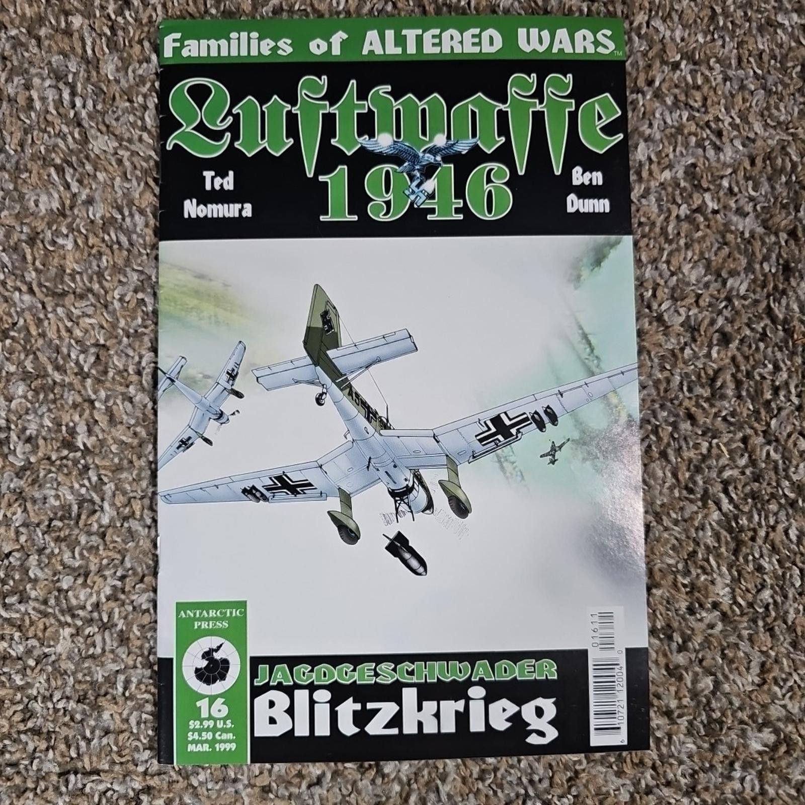 Other luftwaffe 1946 Families Of Altered Wars magazine Blitzkrieg Size ONE SIZE - 1 Thumbnail