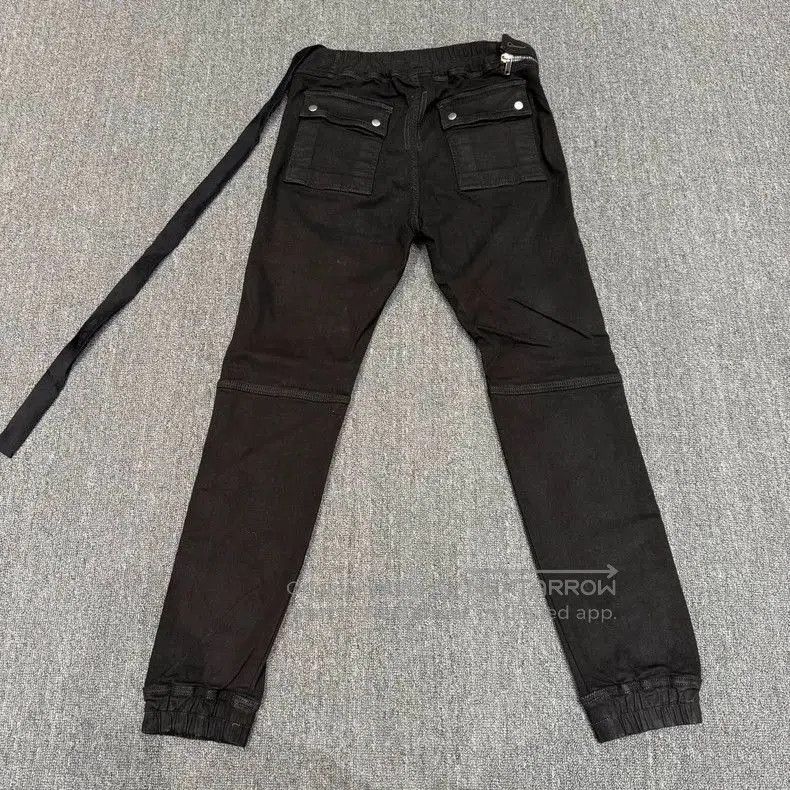 Rick Owens Rick Owens Black Asymmetrical Zipper Jeans. Size US 30 / EU 46 - 2 Thumbnail