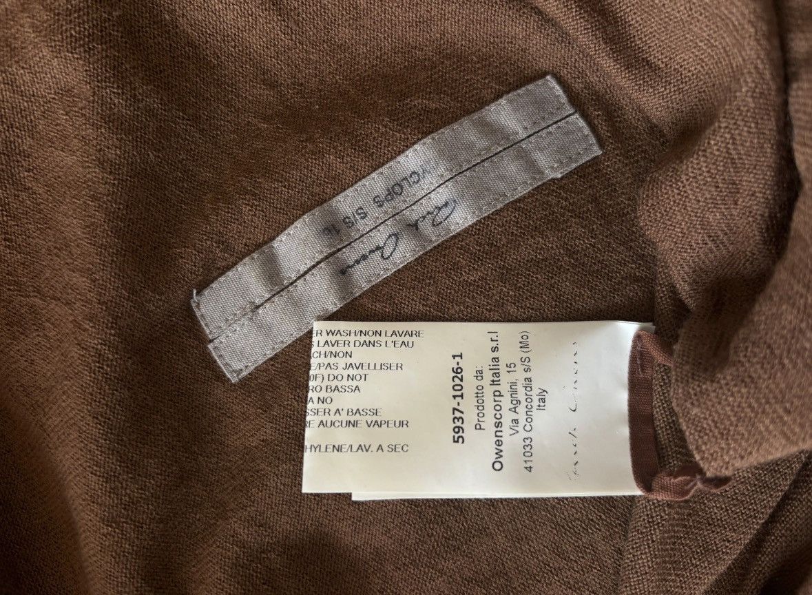 Rick Owens Rick Owens SS16 ‘Cyclops’ Virgin Wool Vest Size US S / EU 44-46 / 1 - 3 Thumbnail