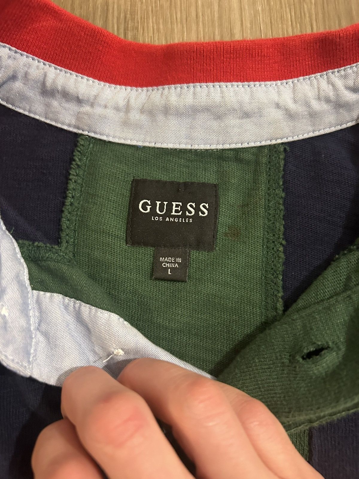Guess Vintage Guess Rugby Polo Size US L / EU 52-54 / 3 - 3 Thumbnail