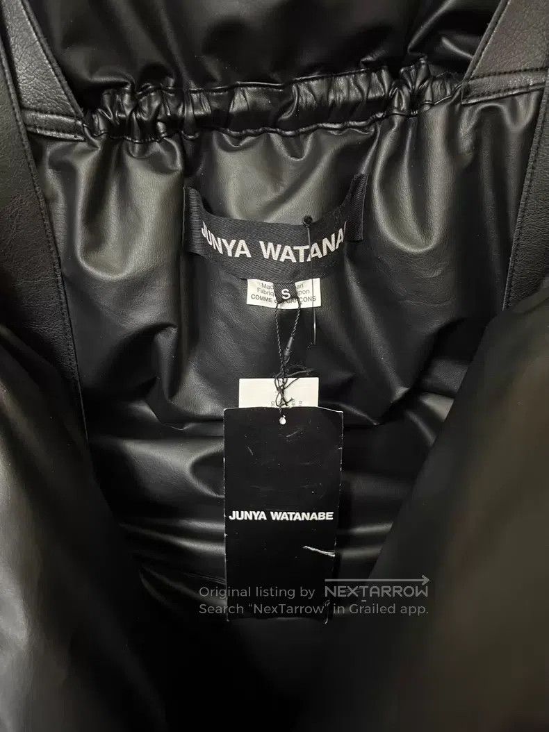 Junya Watanabe Junya Watanabe Leather coat cloak Size S / US 4 / IT 40 - 6 Thumbnail