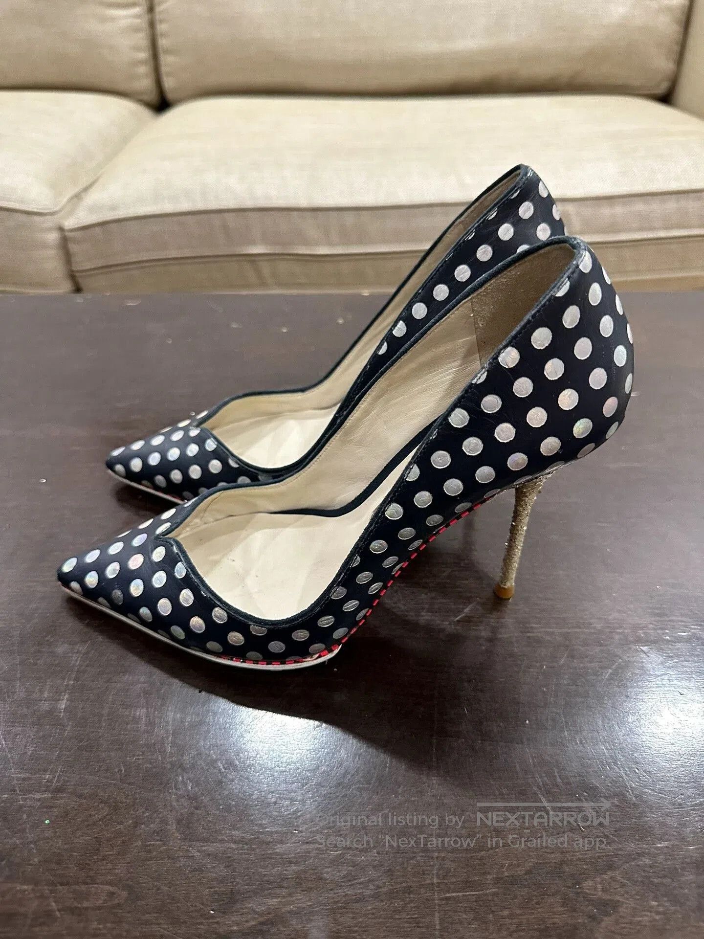 Sophia Webster Sophia Webster Polka Dot Black Heels. Size US 5 / IT 35 - 4 Thumbnail