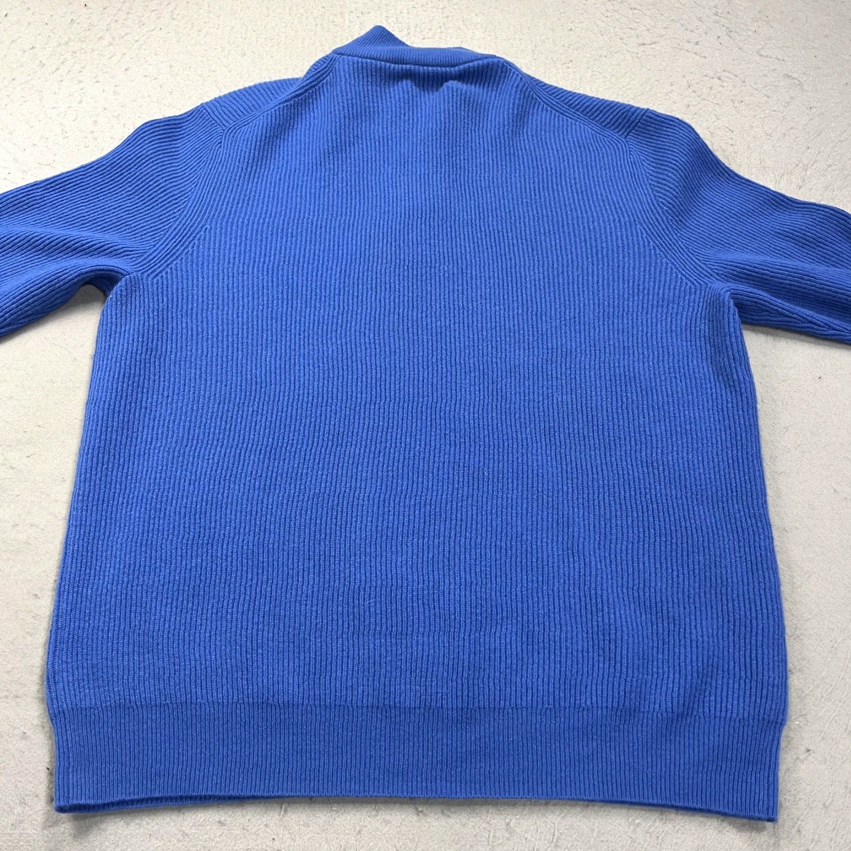 Vineyard Vines Vineyard Vines Sweater Mens XL Blue Cashmere 1/4 Zip Mock Neck Pullover Knit Preppy Size US XL / EU 56 / 4 - 6 Thumbnail