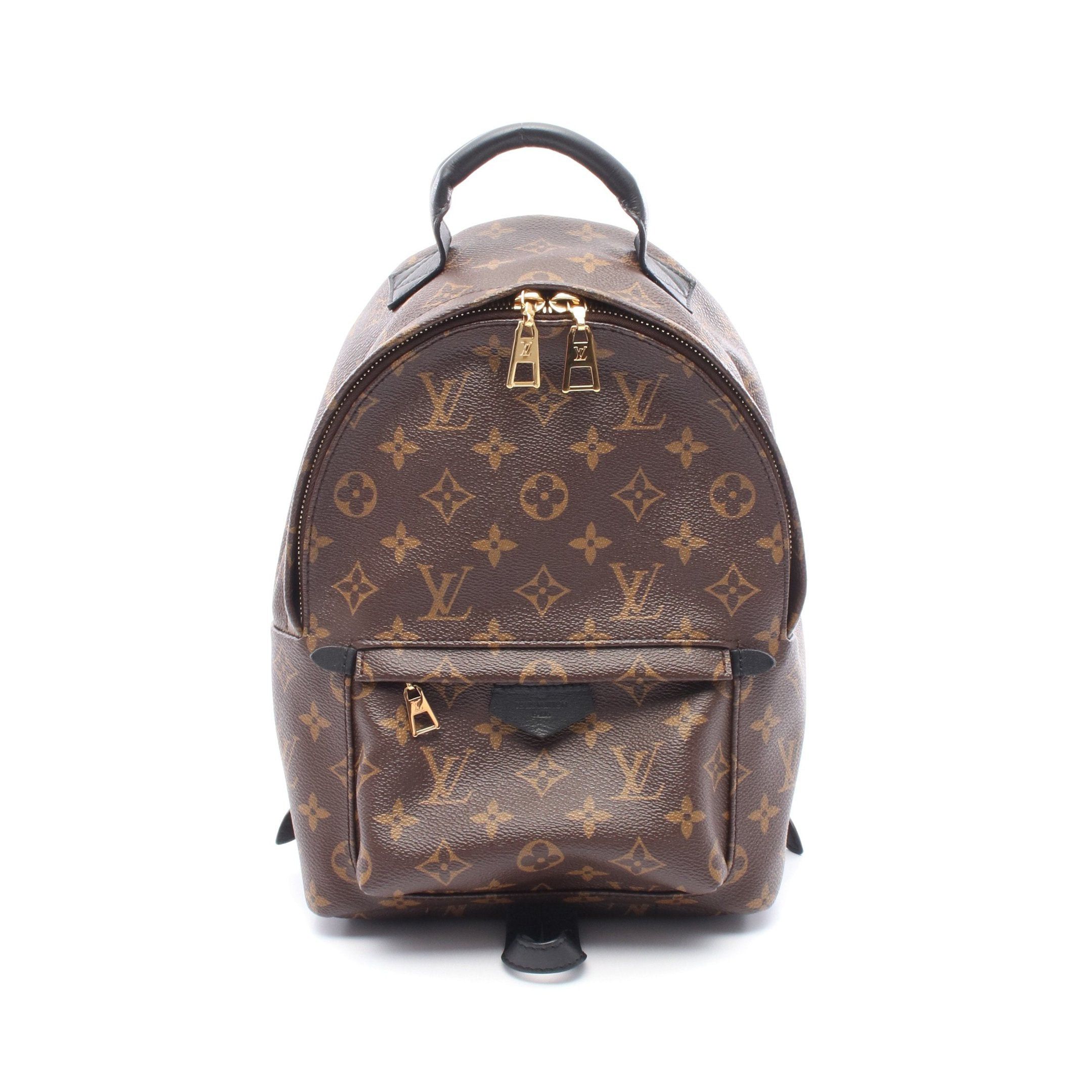 Louis Vuitton Louis Vuitton Palm Springs Pm Monogram Backpack Rucksack Leather Brown Black Size ONE SIZE - 1 Thumbnail