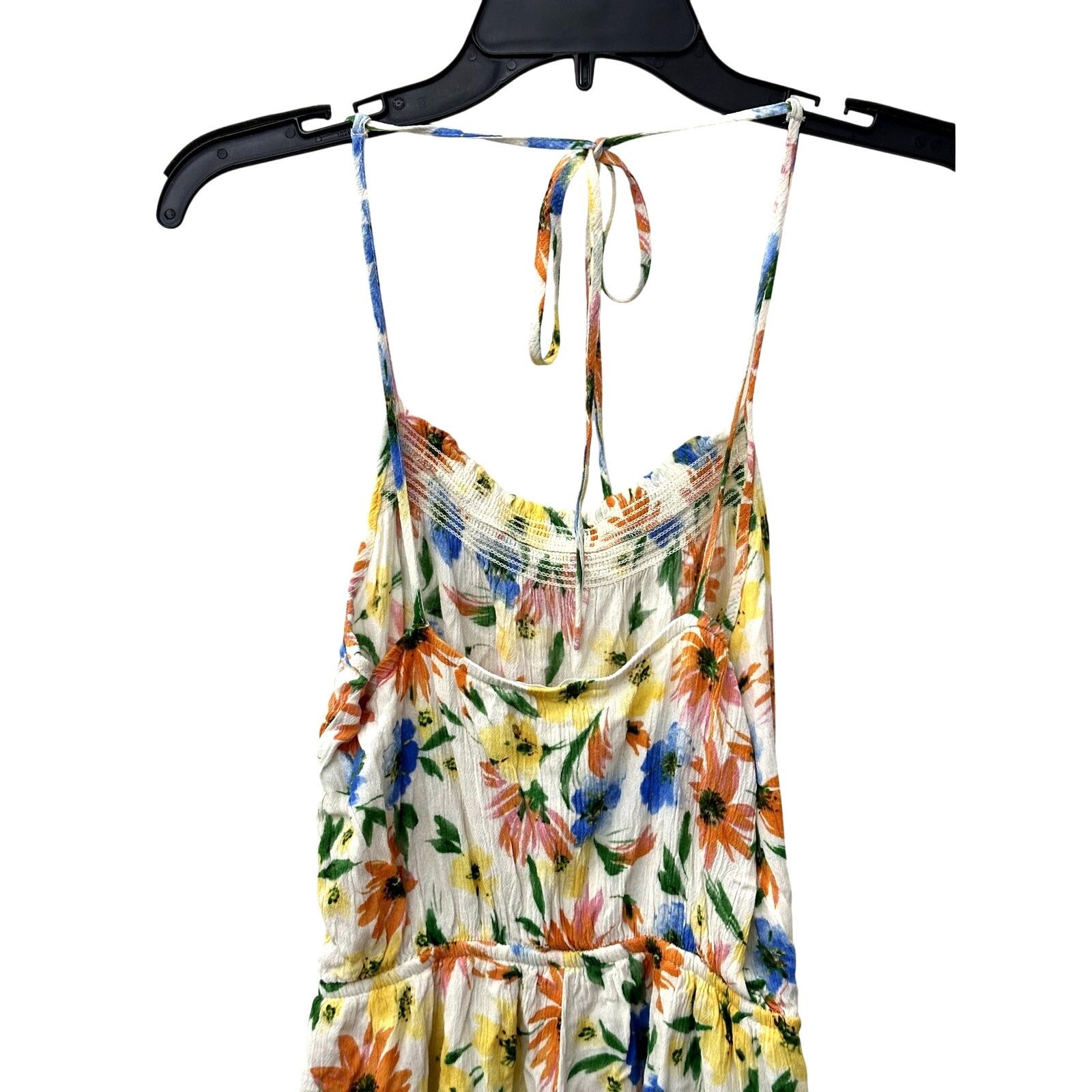 Other All In Favor Romper Floral Adjustable Tie Multi S NWT Size 34" / US 12 / IT 48 - 5 Thumbnail