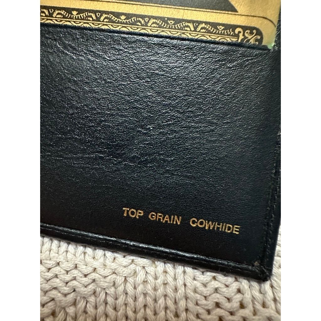 Other Vintage Prince Gardner black leather woven folded wallet NWT Size ONE SIZE - 3 Thumbnail