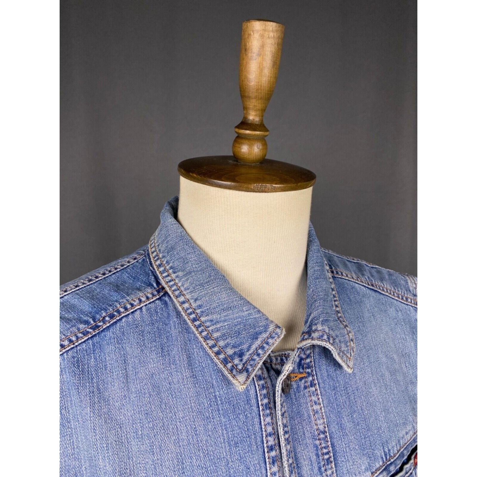 Dolce & Gabbana RARE! Dolce&Gabbana Vintage Men's Blue Denim Vest Size 40/54 Size US L / EU 52-54 / 3 - 6 Thumbnail