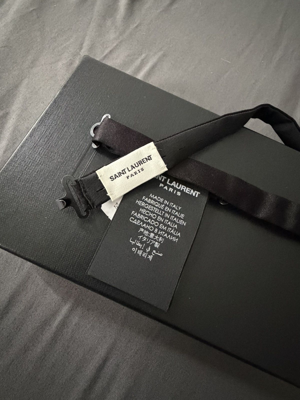 Yves Saint Laurent Yves Saint Laurent Bow Tie Size ONE SIZE - 5 Thumbnail