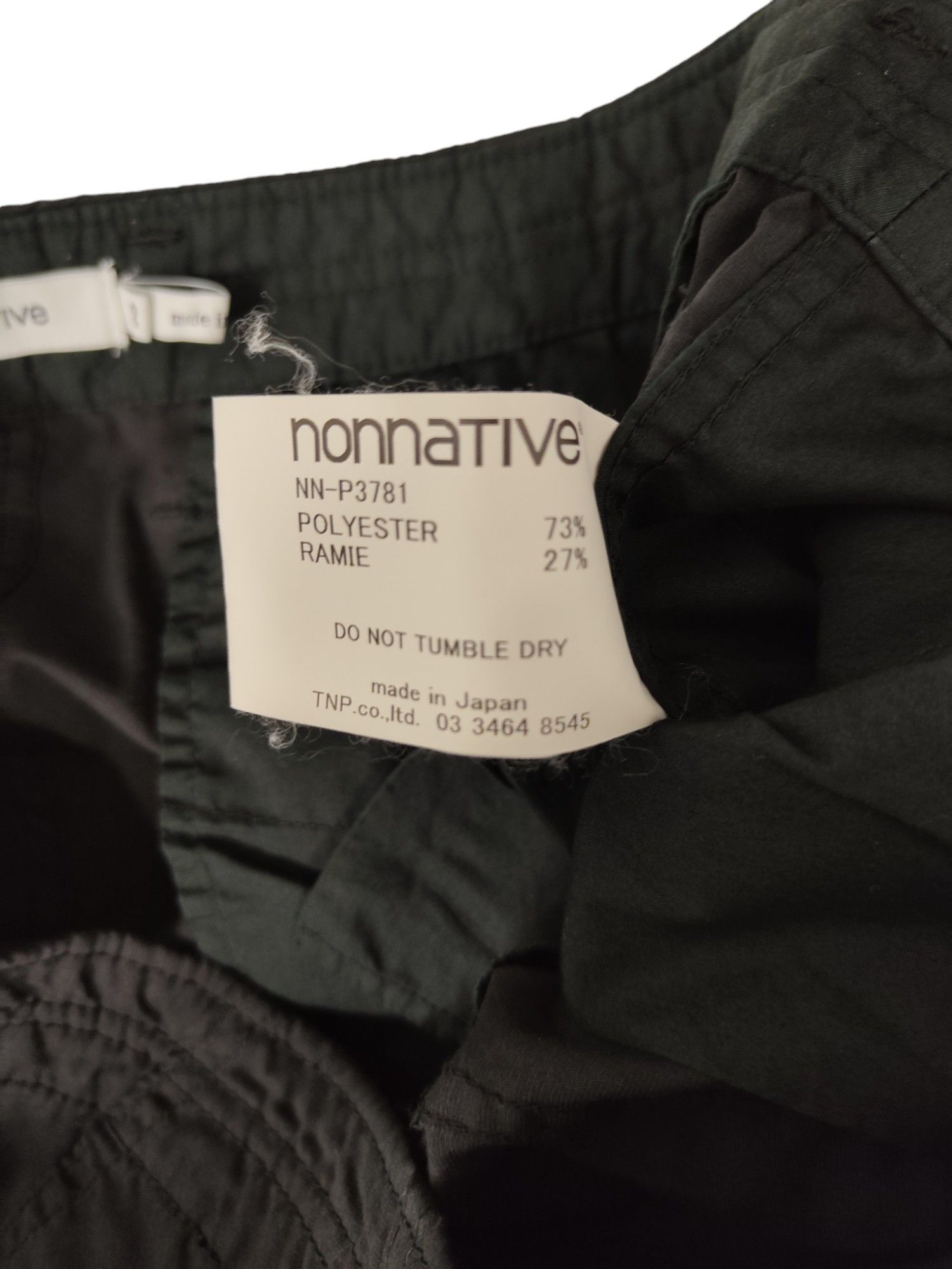 Nonnative Black Pants Size US 34 / EU 50 - 3 Thumbnail