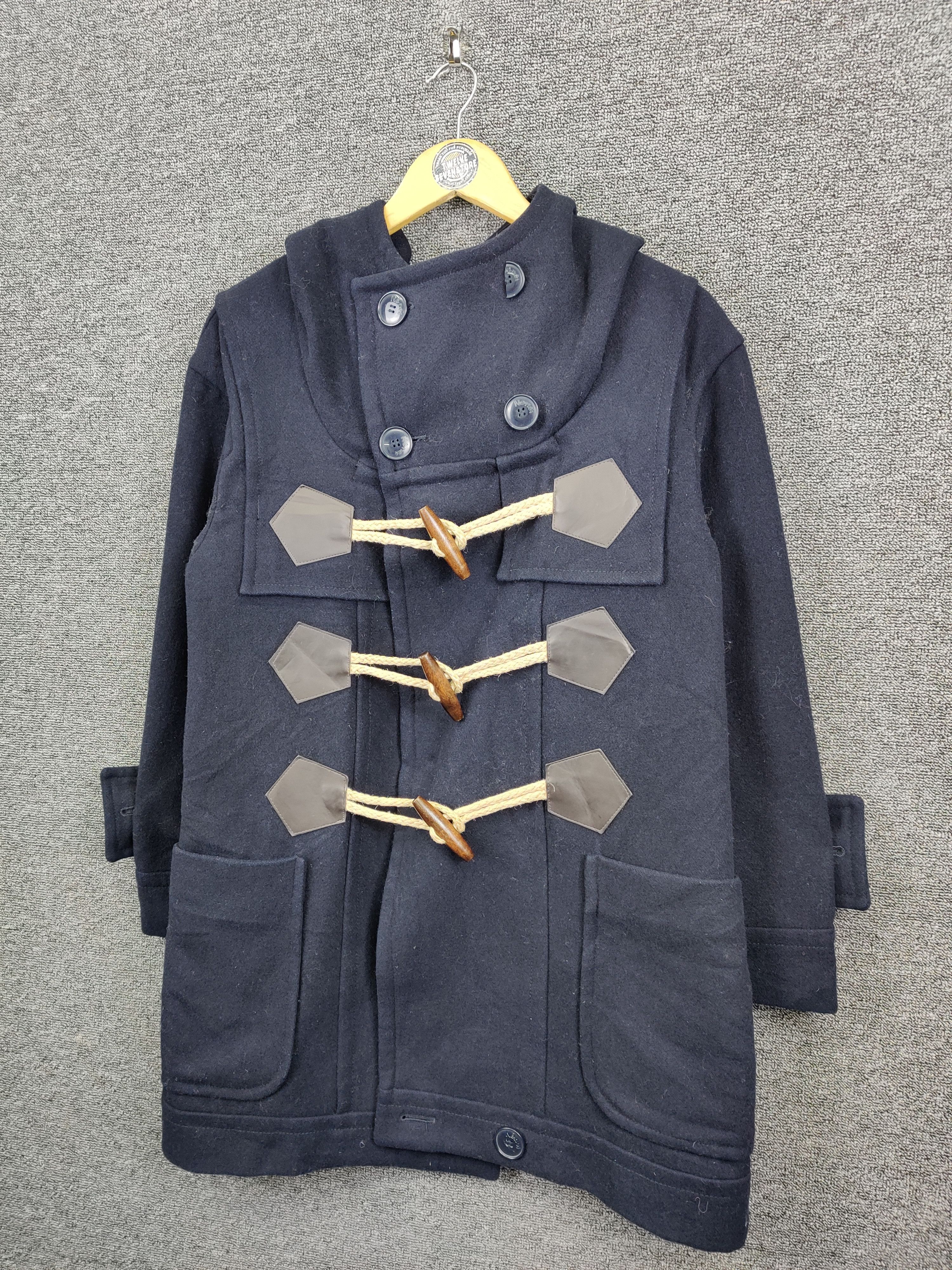 Ne-Net Vintage Ne-net Issey Miyake Wool Duffle Coat Size US M / EU 48-50 / 2 - 2 Thumbnail