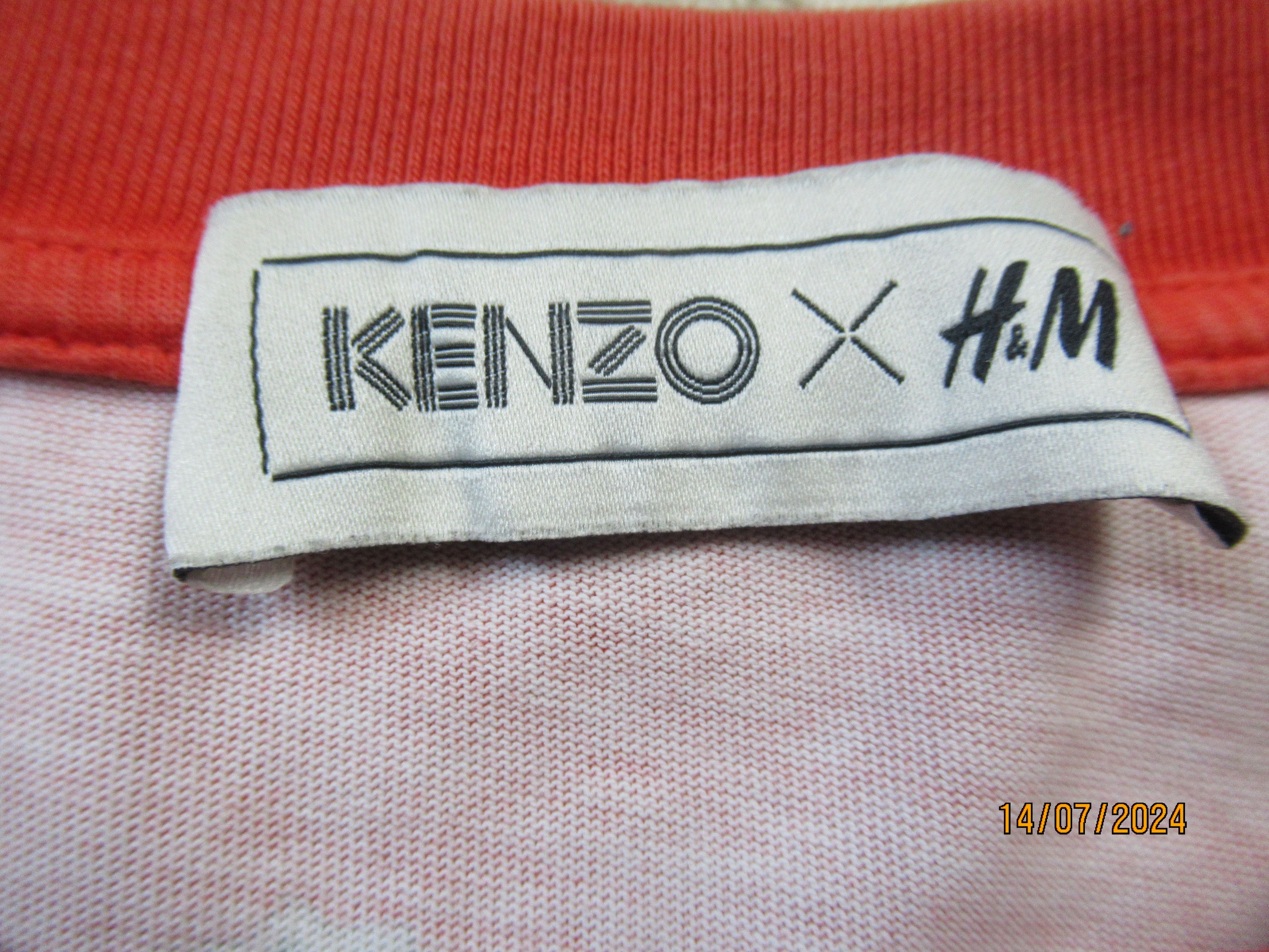 Kenzo Kenzo x H&M orange t-shirt Size US S / EU 44-46 / 1 - 2 Thumbnail