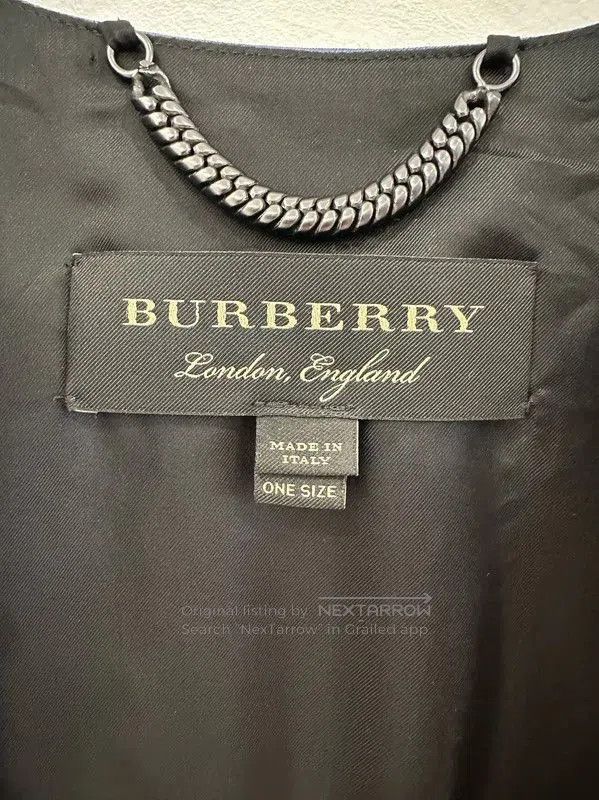 Burberry Burberry Women's Blue Jacket with Ruffles. Size XXS / US 00 / IT 34 - 5 Thumbnail