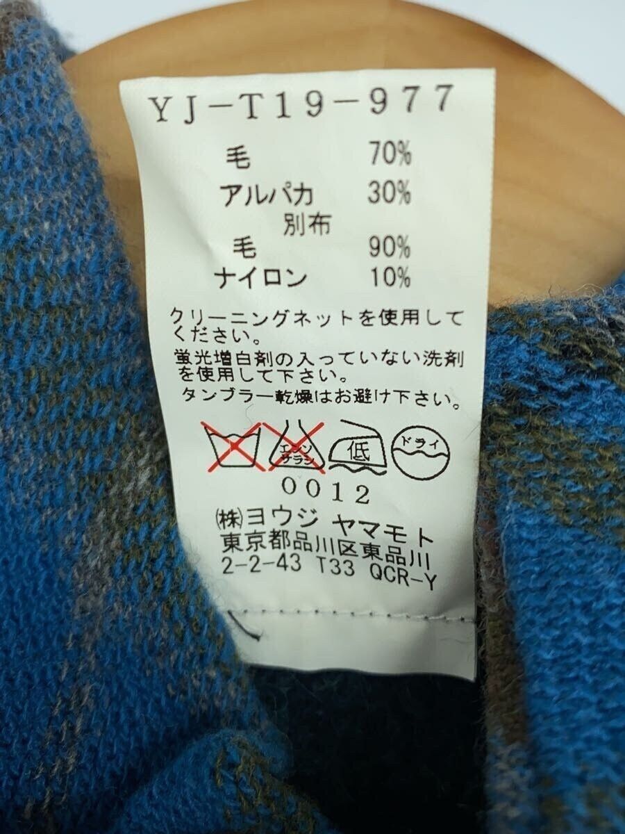 Y's × Yohji Yamamoto AW04 Plaid Alpaca Wool Knit Shirt Size L / US 10 / IT 46 - 5 Thumbnail