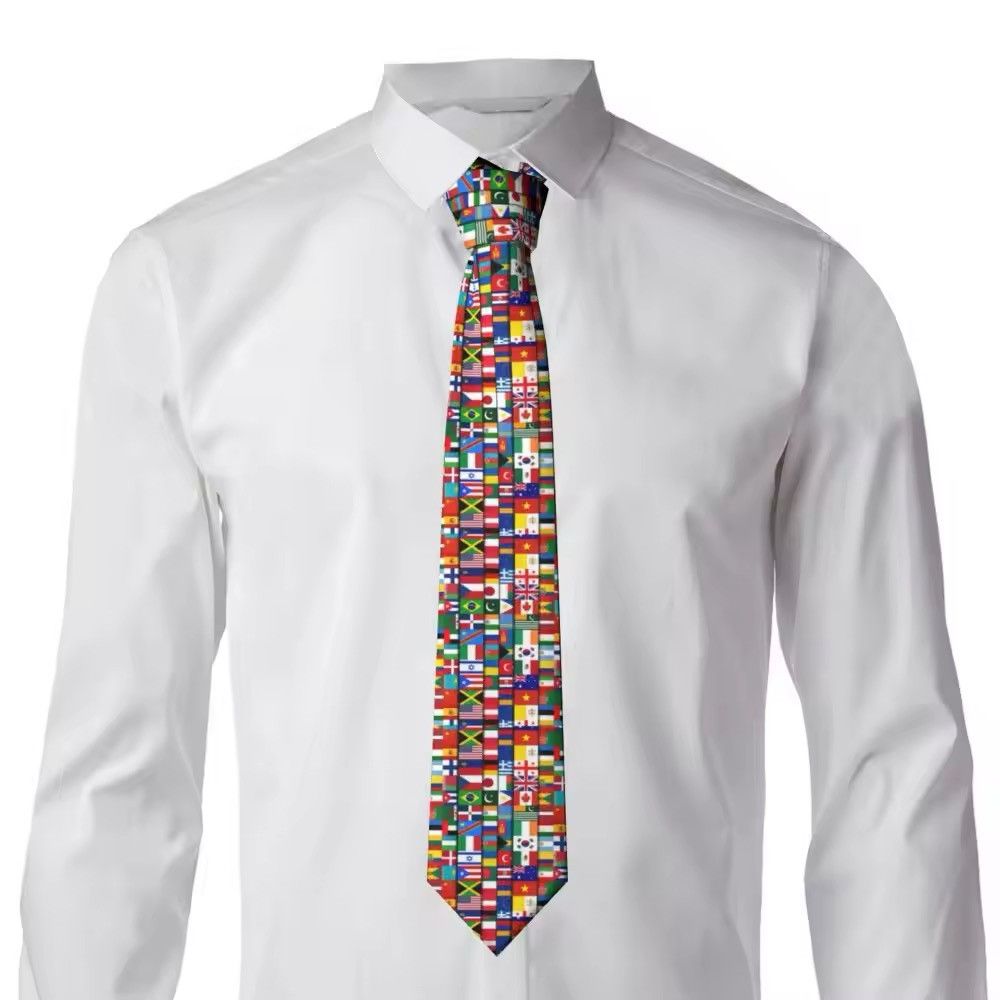 Other Neck Tie Flags Of The Countries Of The World Neckties Size ONE SIZE - 4 Thumbnail