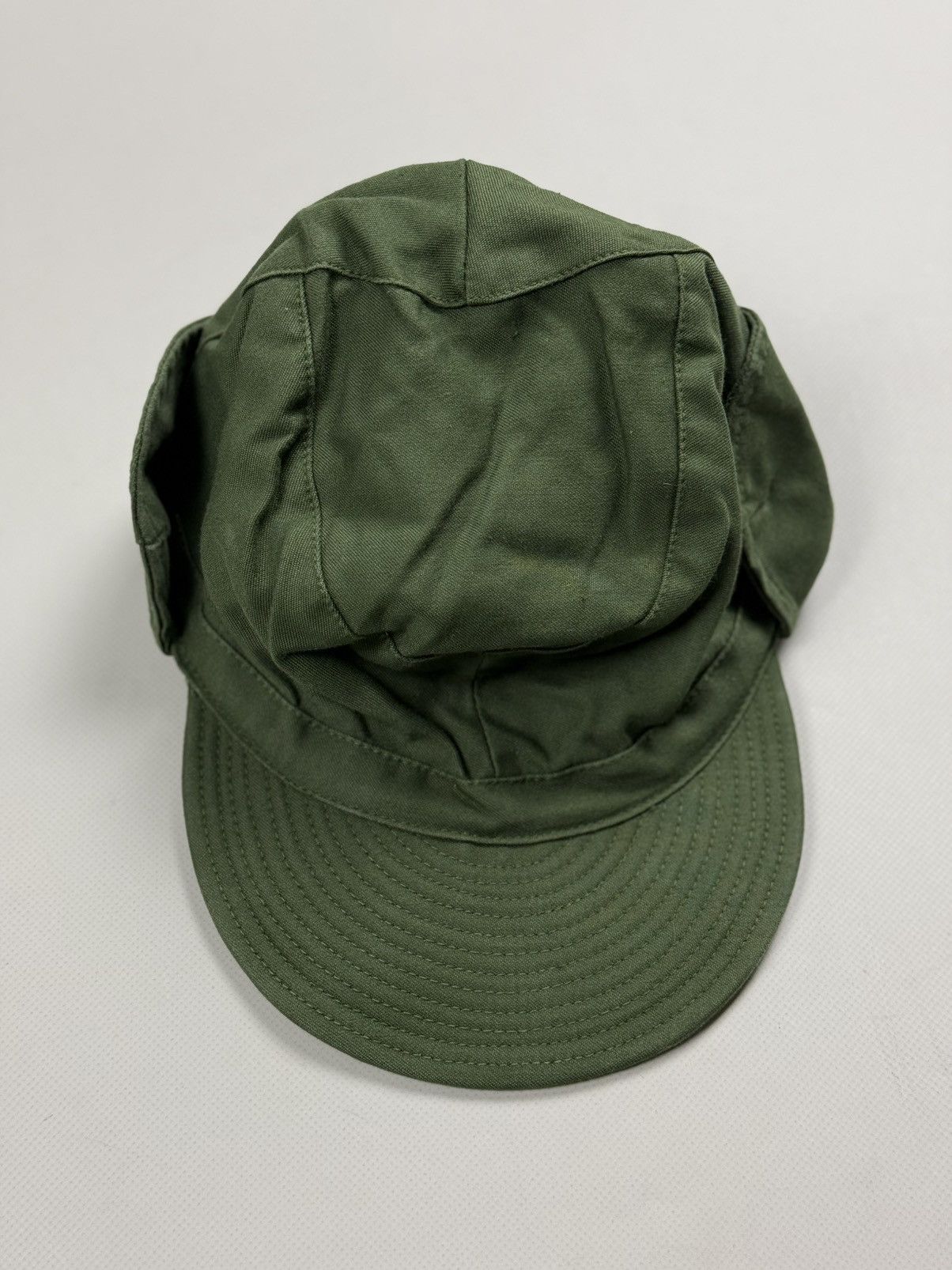 Vintage Vintage Swedish Army Military Earwarmer Flap Ear Cap Hat Size ONE SIZE - 4 Thumbnail