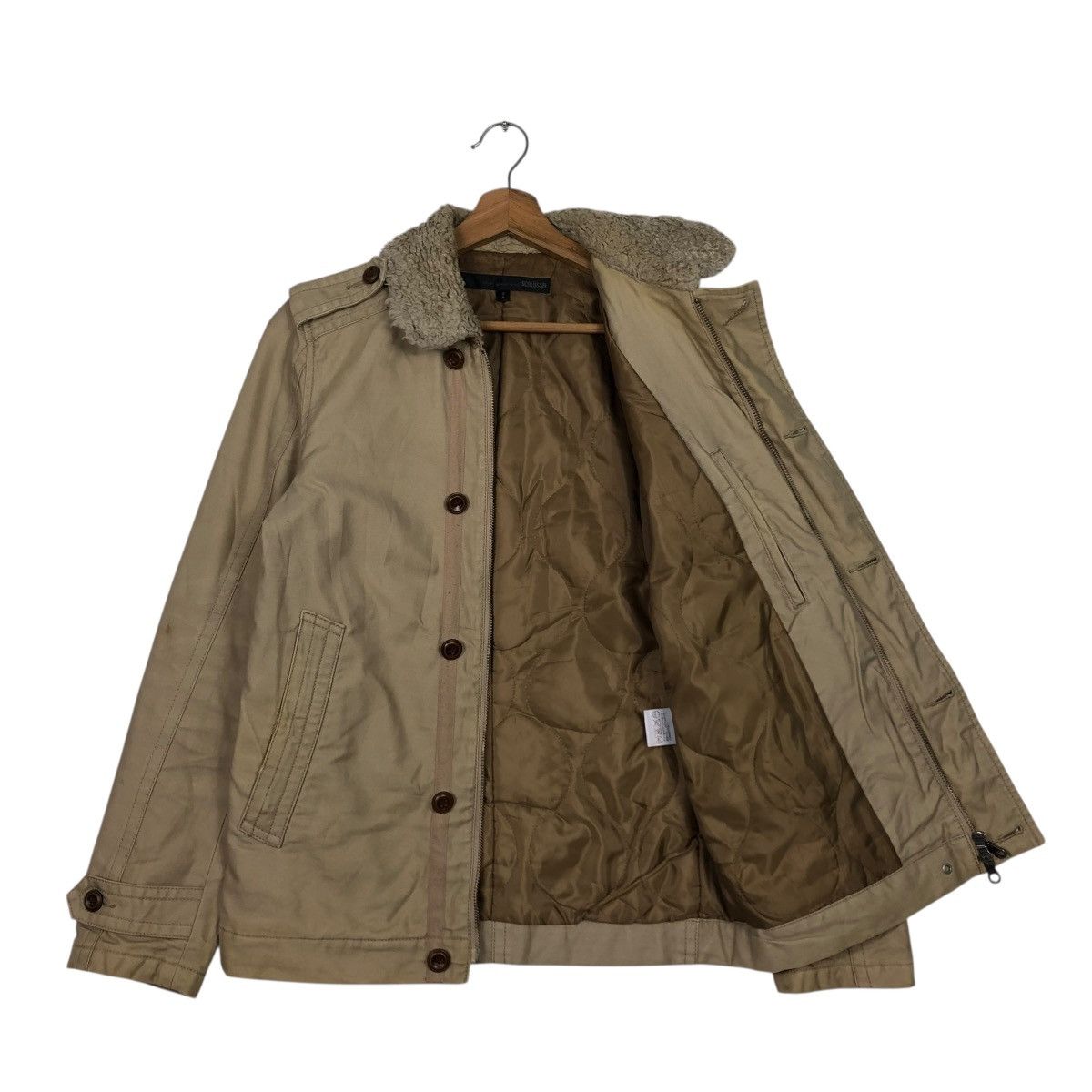 Schlussel 🔥VINTAGE CROPPED BIKER JACKET SCHLUSSEL ISSEY MIYAKE Size US M / EU 48-50 / 2 - 13 Thumbnail