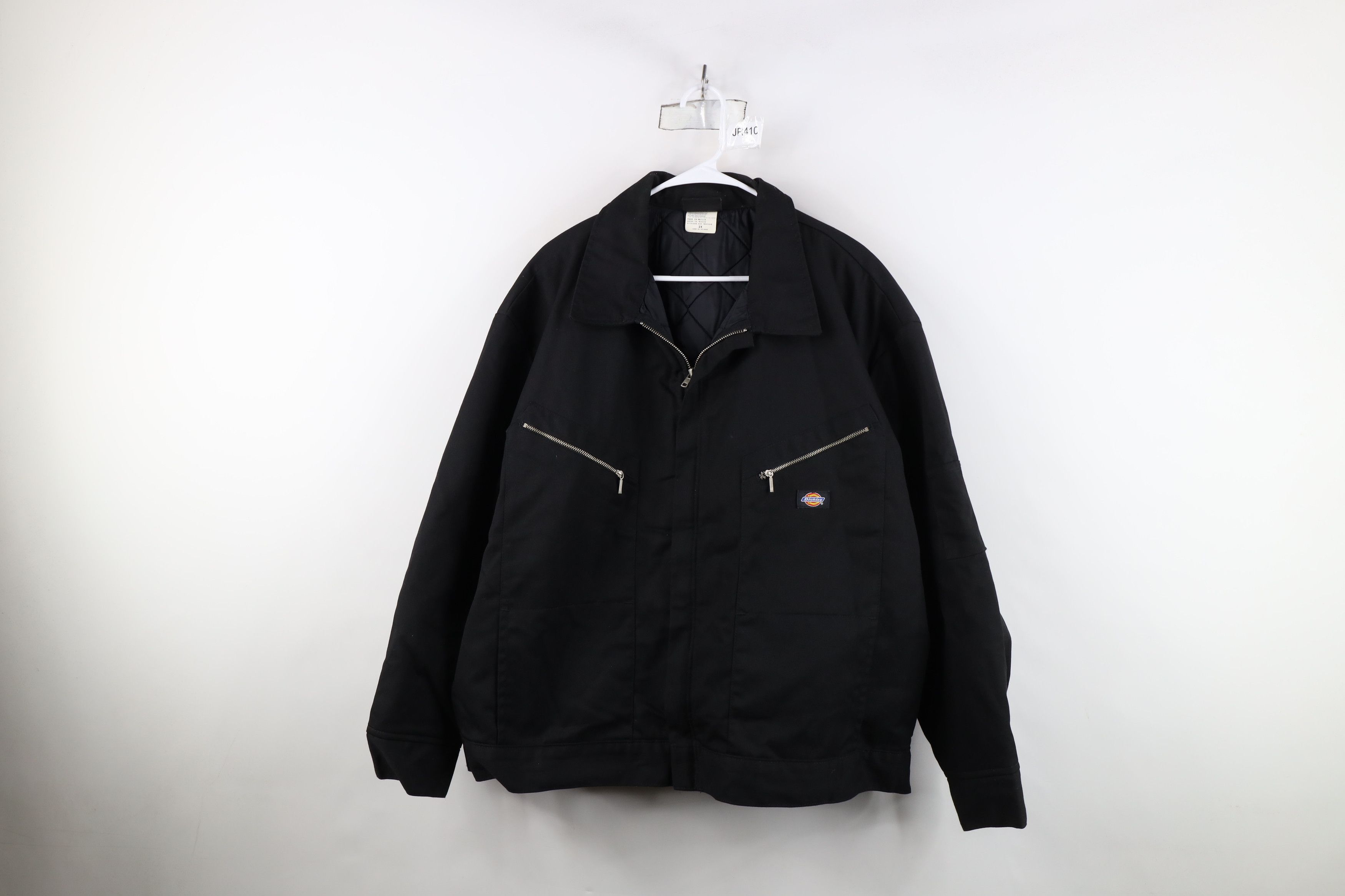 Dickies Vintage Dickies Quilted Mechanic Bomber Jacket Black Size US XXL / EU 58 / 5 - 1 Thumbnail