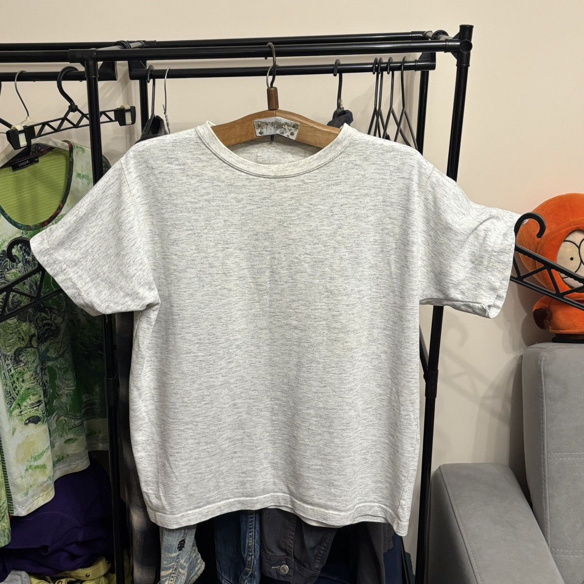 Hysteric Glamour Vintage 90’s Minimal Heather Tee Boxy Fit Grunge Size US M / EU 48-50 / 2 - 1 Thumbnail