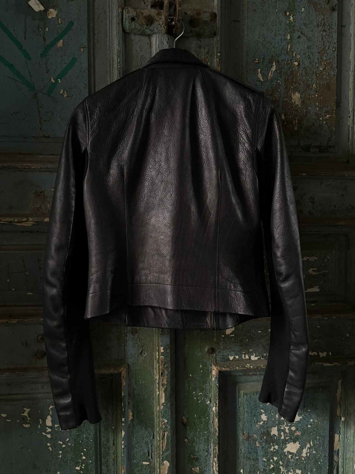 Rick Owens Rick Owens ss18 „DIRT” stooges leather jacket Size US XS / EU 42 / 0 - 3 Thumbnail