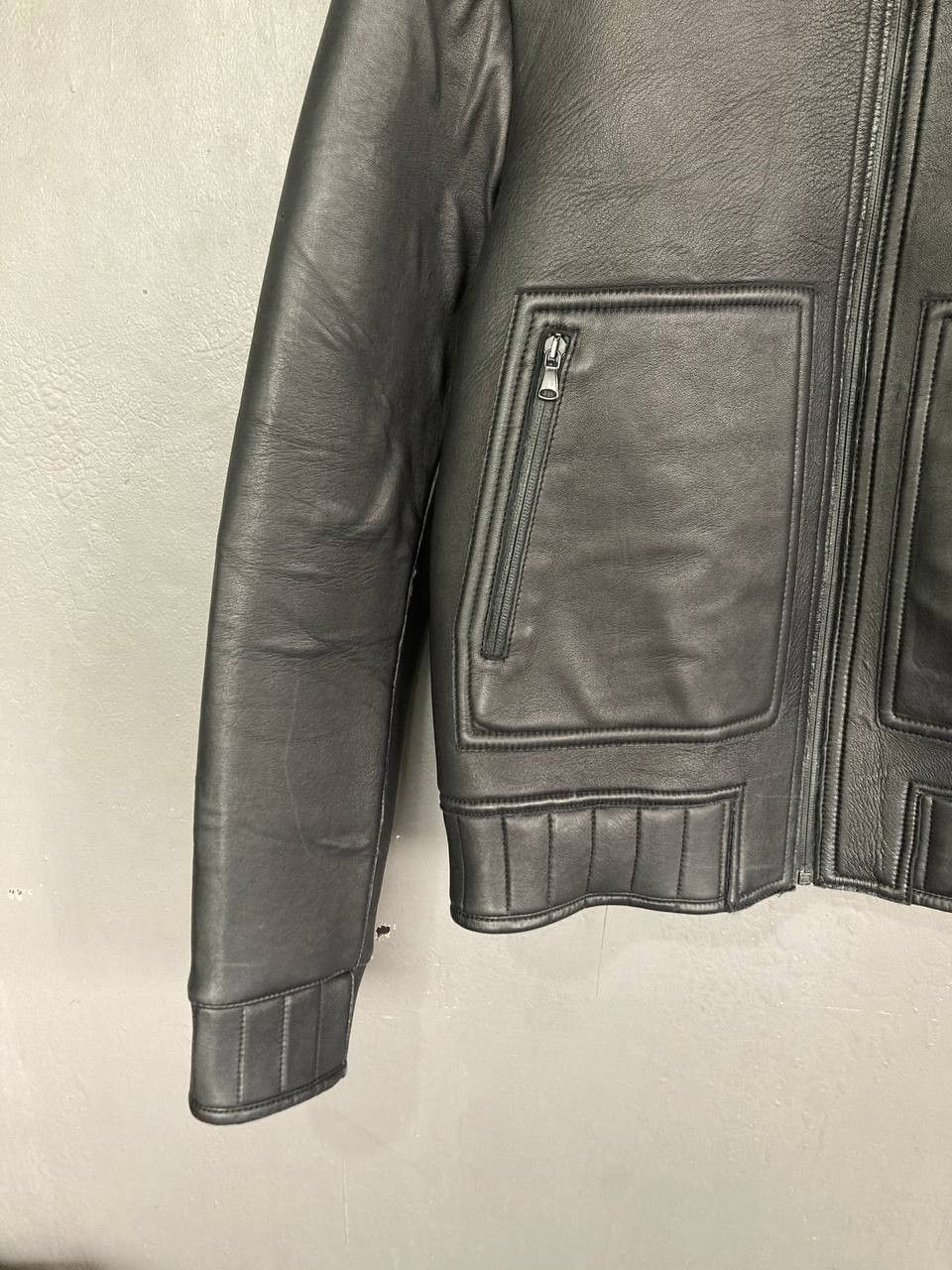 Neil Barrett Neil Barrett Leather Motorcycle Jacket Size US M / EU 48-50 / 2 - 6 Thumbnail