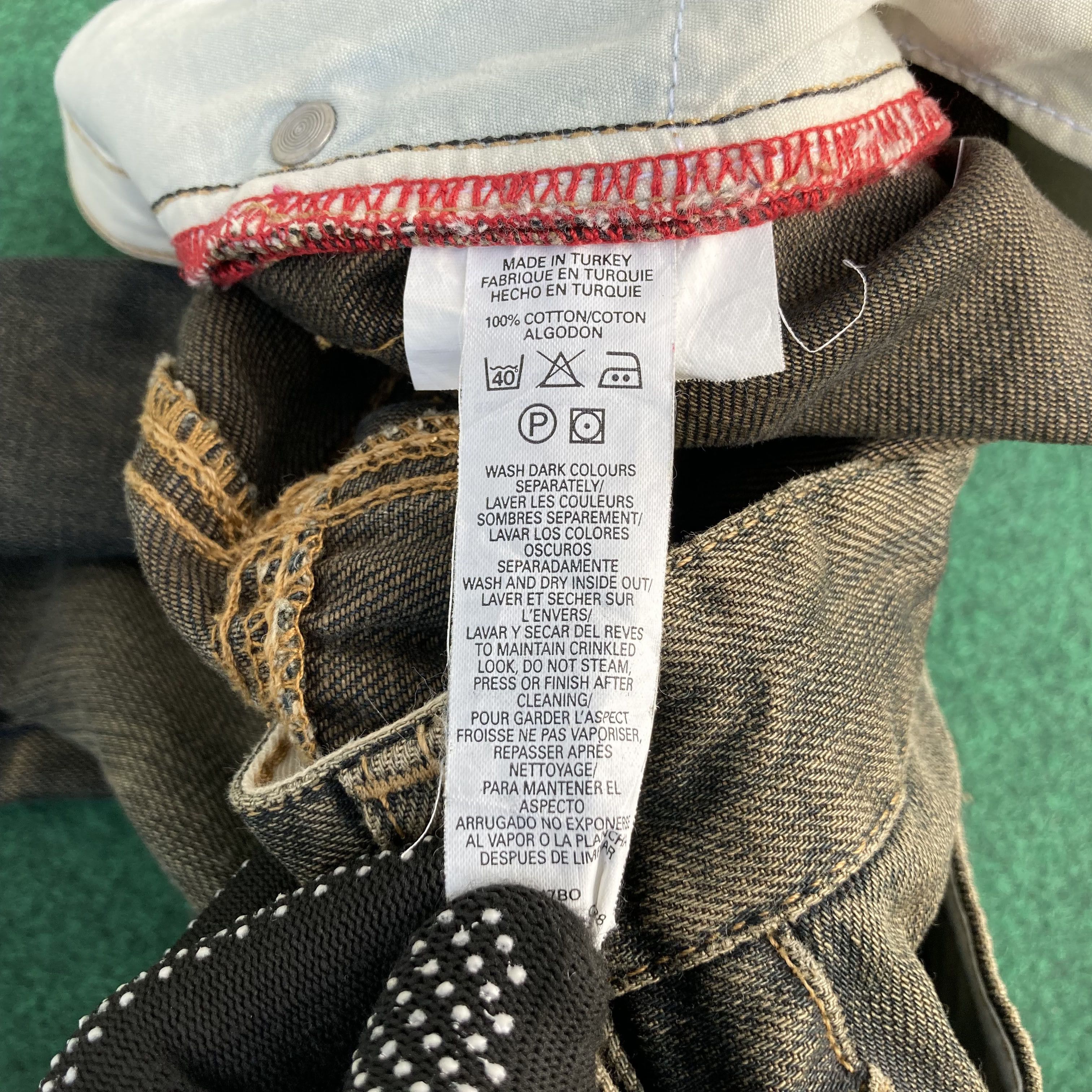 FCUK × French Connection Vtg Fcuk Jeans Flared Denim Ripped Flare Bootcut Jeans Size US 31 - 6 Thumbnail