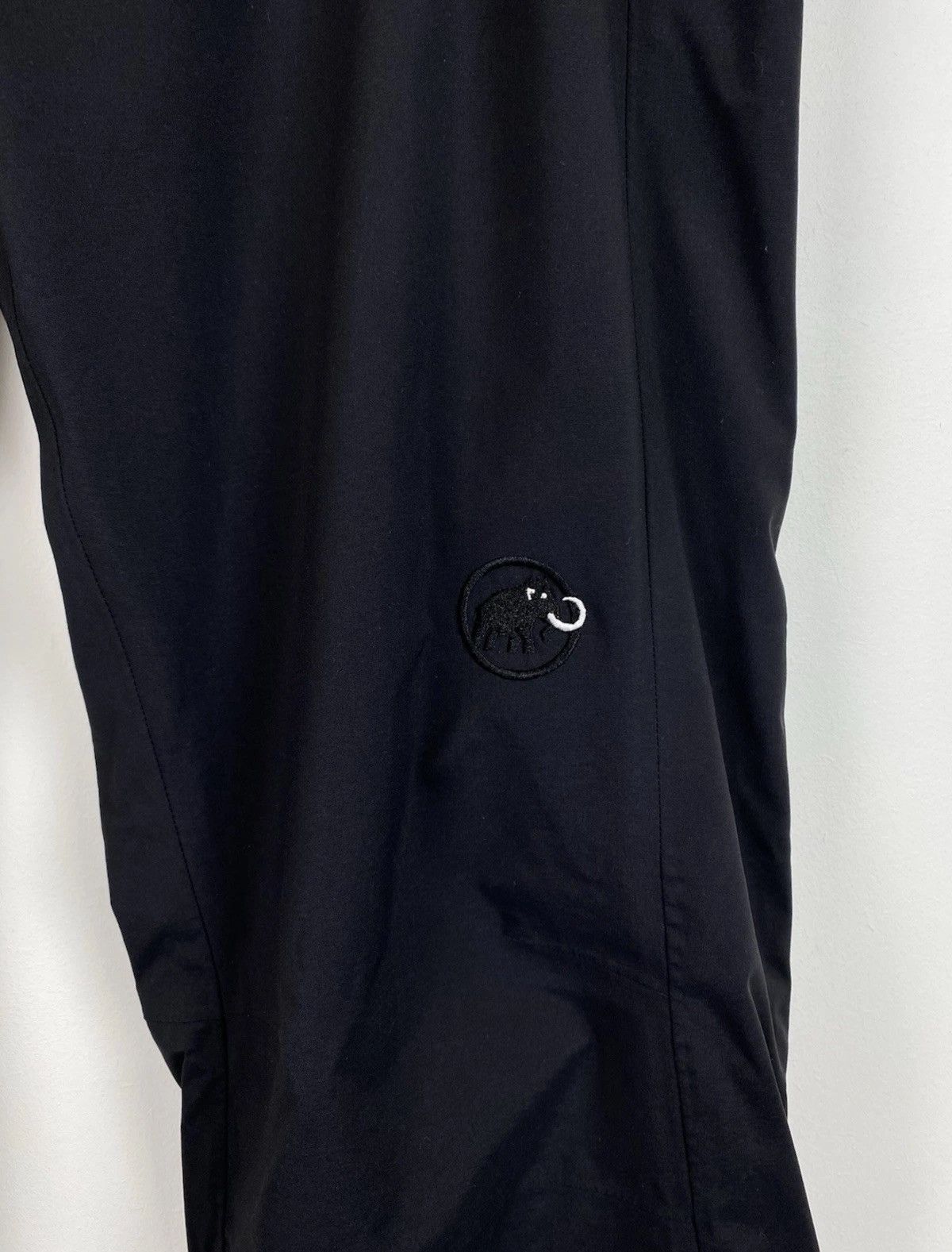 Mammut Mammut Dry Tech Ski Pants Black Winter Fleece Snowboard Zip Size US 36 / EU 52 - 3 Thumbnail