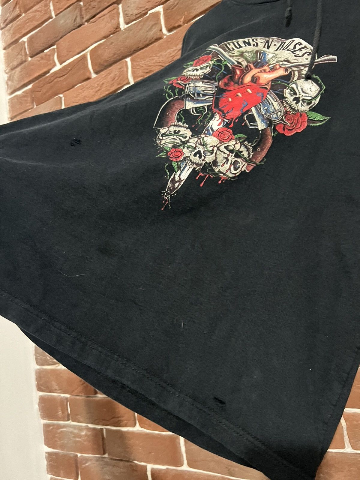 Band Tees Rare Vintage 90s Guns N Roses Rock Band Hoodie Axl Rose Hype Size US L / EU 52-54 / 3 - 3 Thumbnail