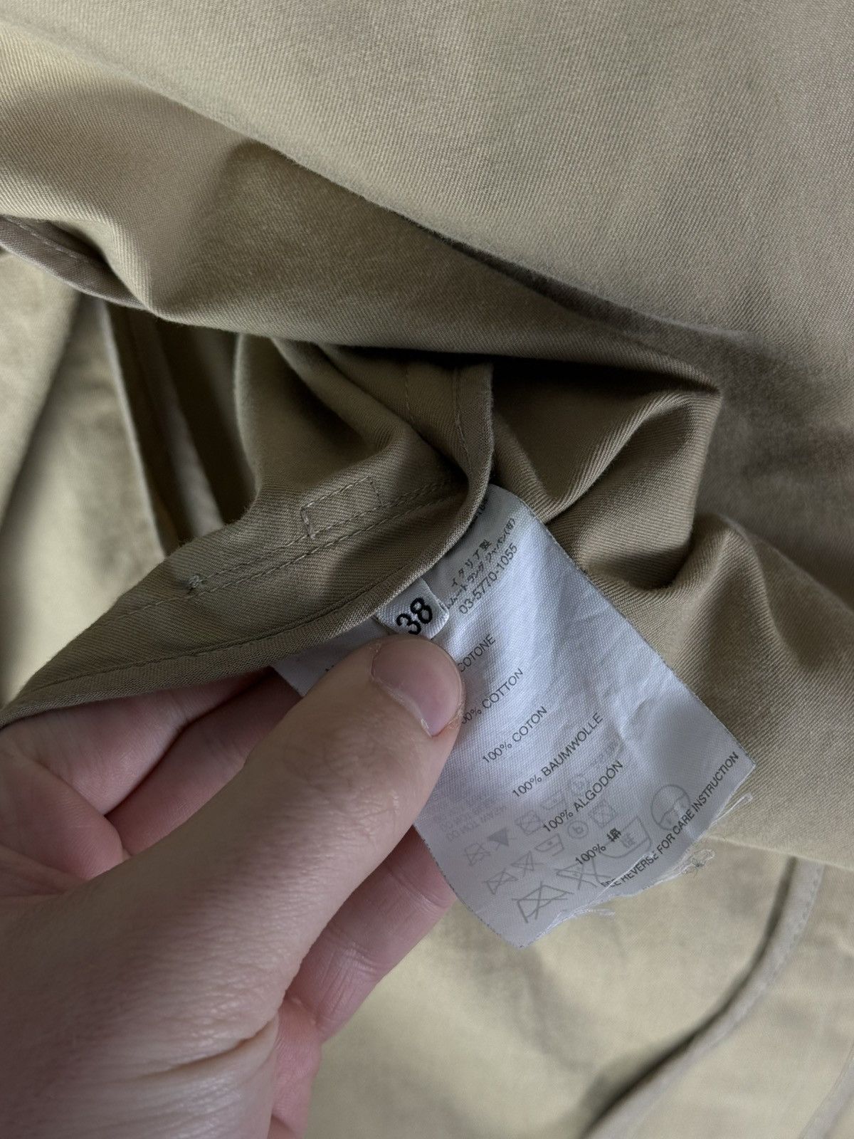 Helmut Lang Vintage Helmut Lang Women’s Double-Breasted Trench Coat 38 Size XS / US 0-2 / IT 36-38 - 15 Thumbnail