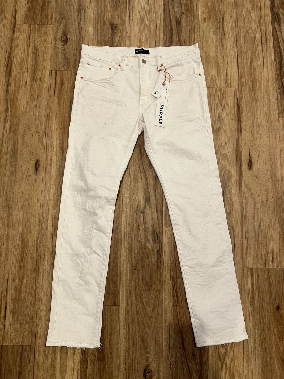 Purple Brand Jeans P001 Optic White