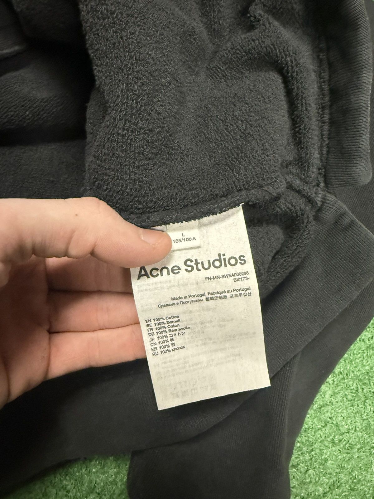 Acne Studios Acne studios heavy blank hoodie Size US L / EU 52-54 / 3 - 4 Thumbnail