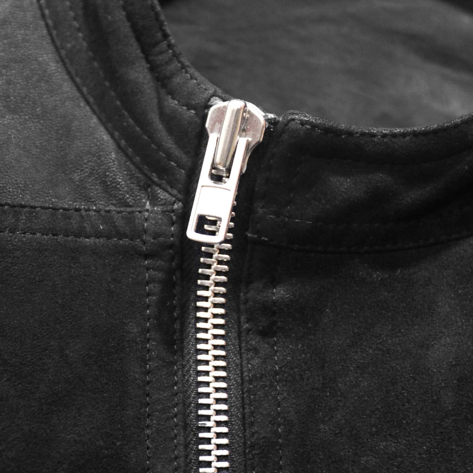 Rick Owens 🔴 Rick Owens Mollino Lambskin Suede Jacket Size US M / EU 48-50 / 2 - 5 Thumbnail