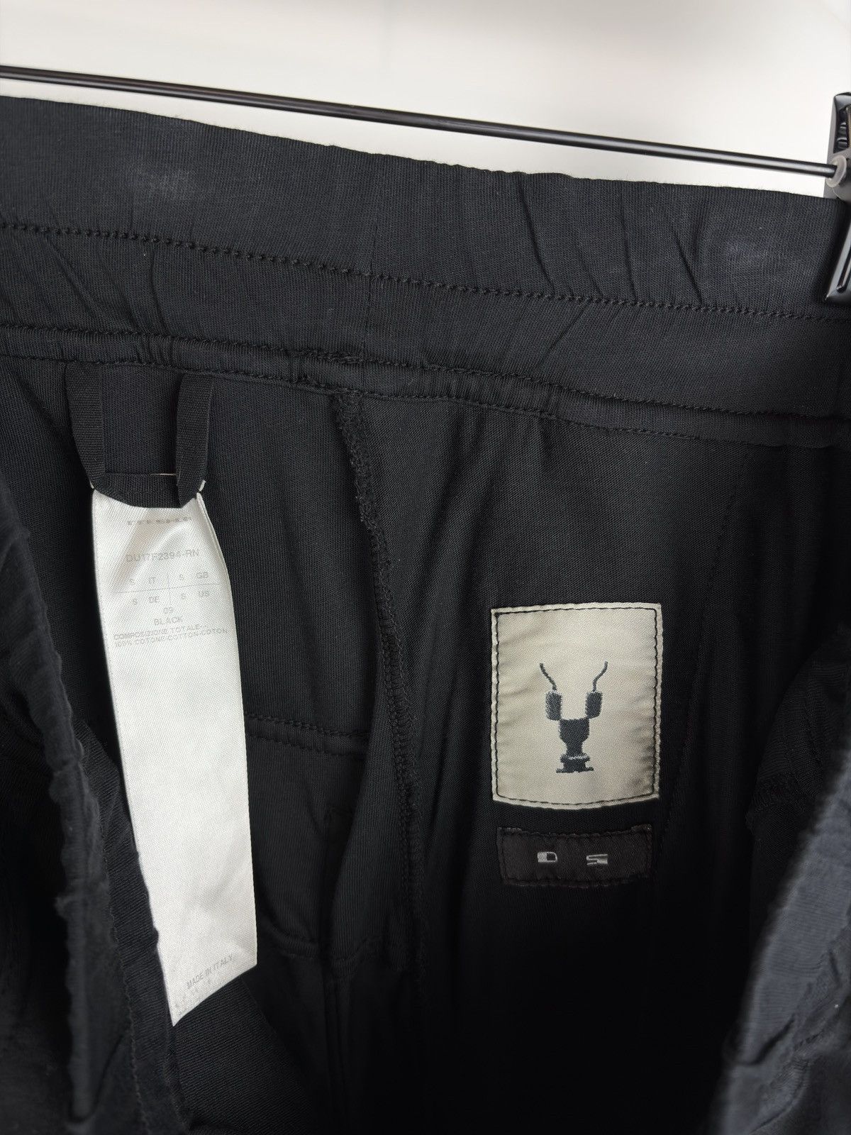 Rick Owens FW17 Rick Owens Glitter RN Drawstring Prisoner Sweatpants Size US 30 / EU 46 - 8 Thumbnail
