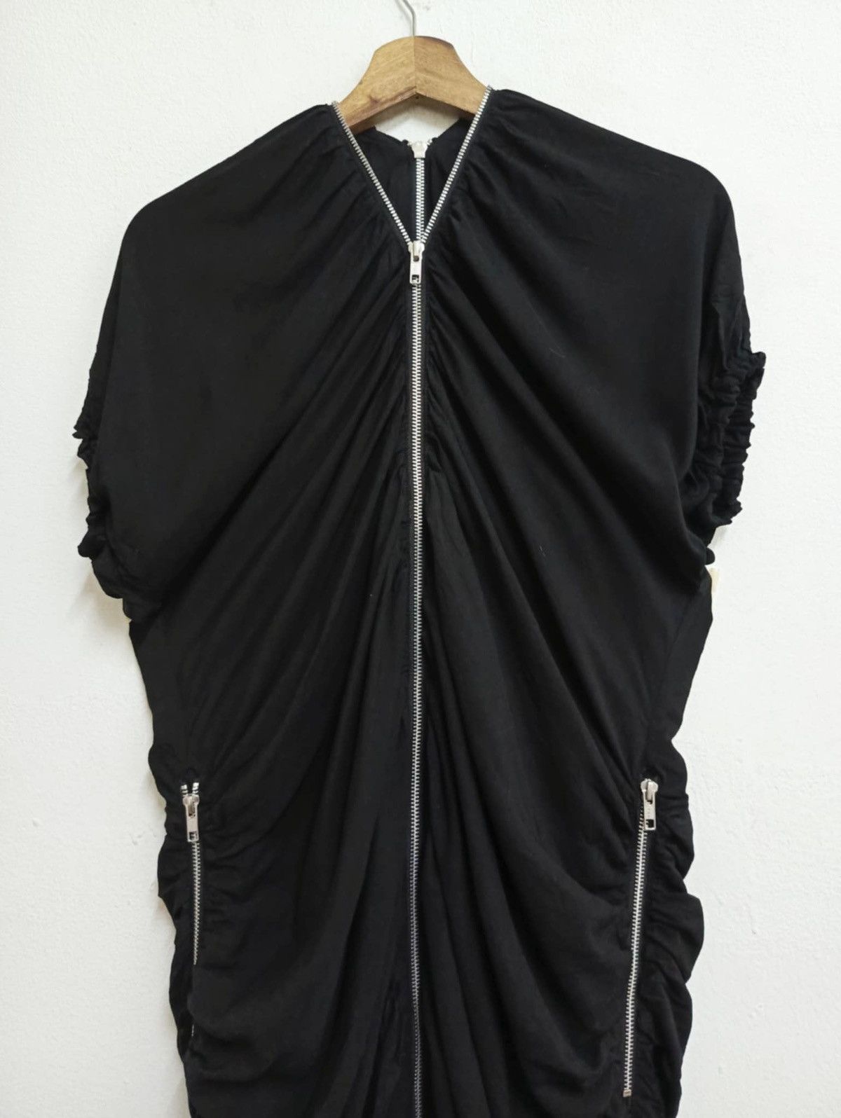 Limi Feu 🔥LIMI FEU RAYON&SILK BLACK ZIPPER MAXI DRESS Size S / US 4 / IT 40 - 11 Thumbnail