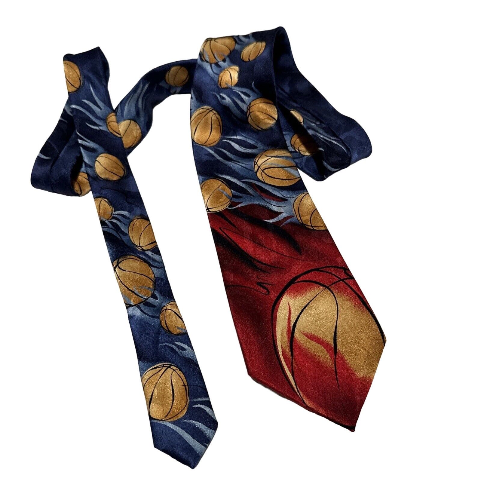 Other J. GARCIA Mens Silk NeckTie Collection FiftyThree Basketball Size ONE SIZE - 1 Thumbnail