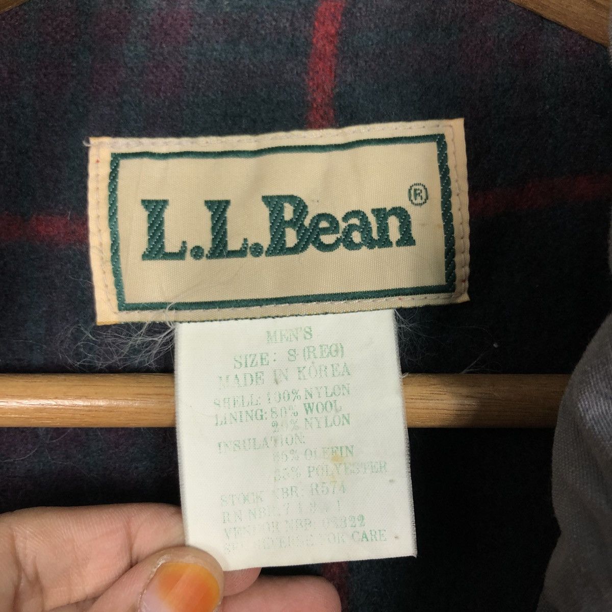 Japanese Brand Vintage Hunting Chore Jacket L.L.Bean Blanket Tartan Check Size US S / EU 44-46 / 1 - 21 Thumbnail
