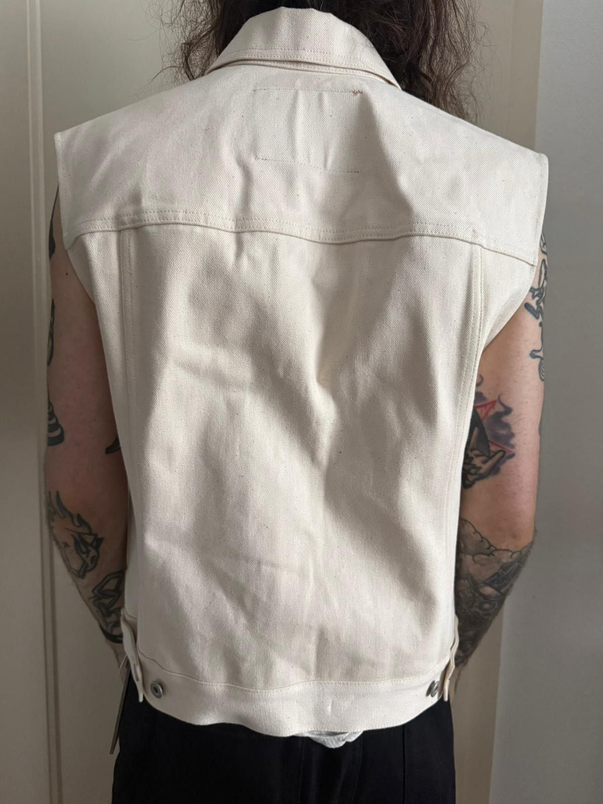 Rick Owens Made in Japan Denim Vest Size US M / EU 48-50 / 2 - 10 Thumbnail