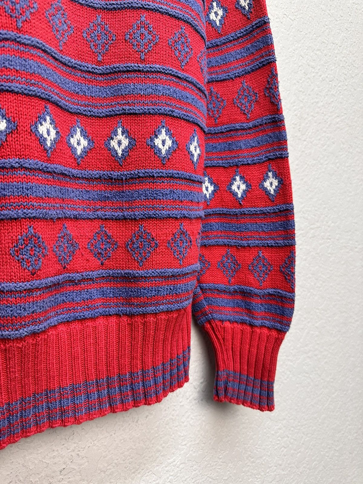 Chaps Ralph Lauren Ralph Lauren vintage knit sweater fair isle 90s preppy style Size US M / EU 48-50 / 2 - 12 Thumbnail