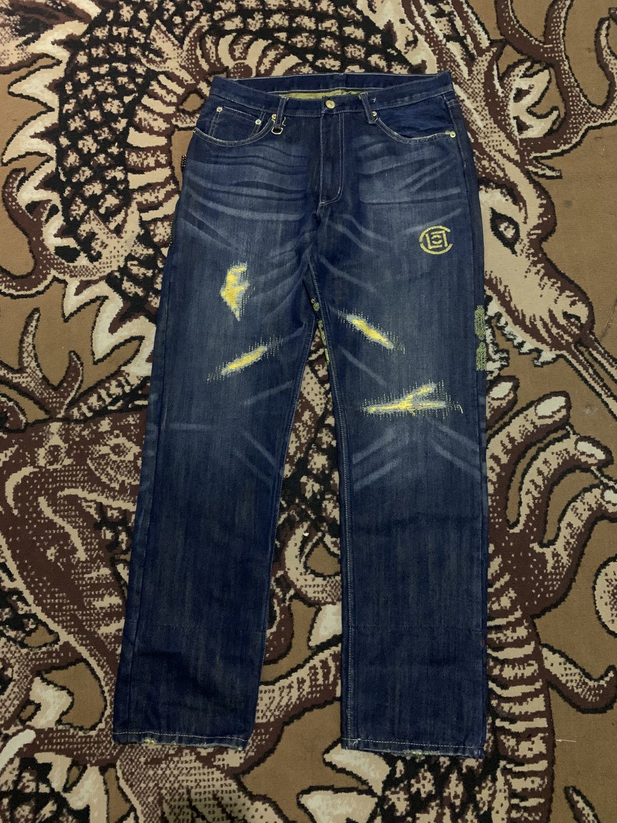 CLOT × Levi's Levis X Cloth X Fenom Fragment Selvedge Denim Size US 32 / EU 48 - 2 Thumbnail