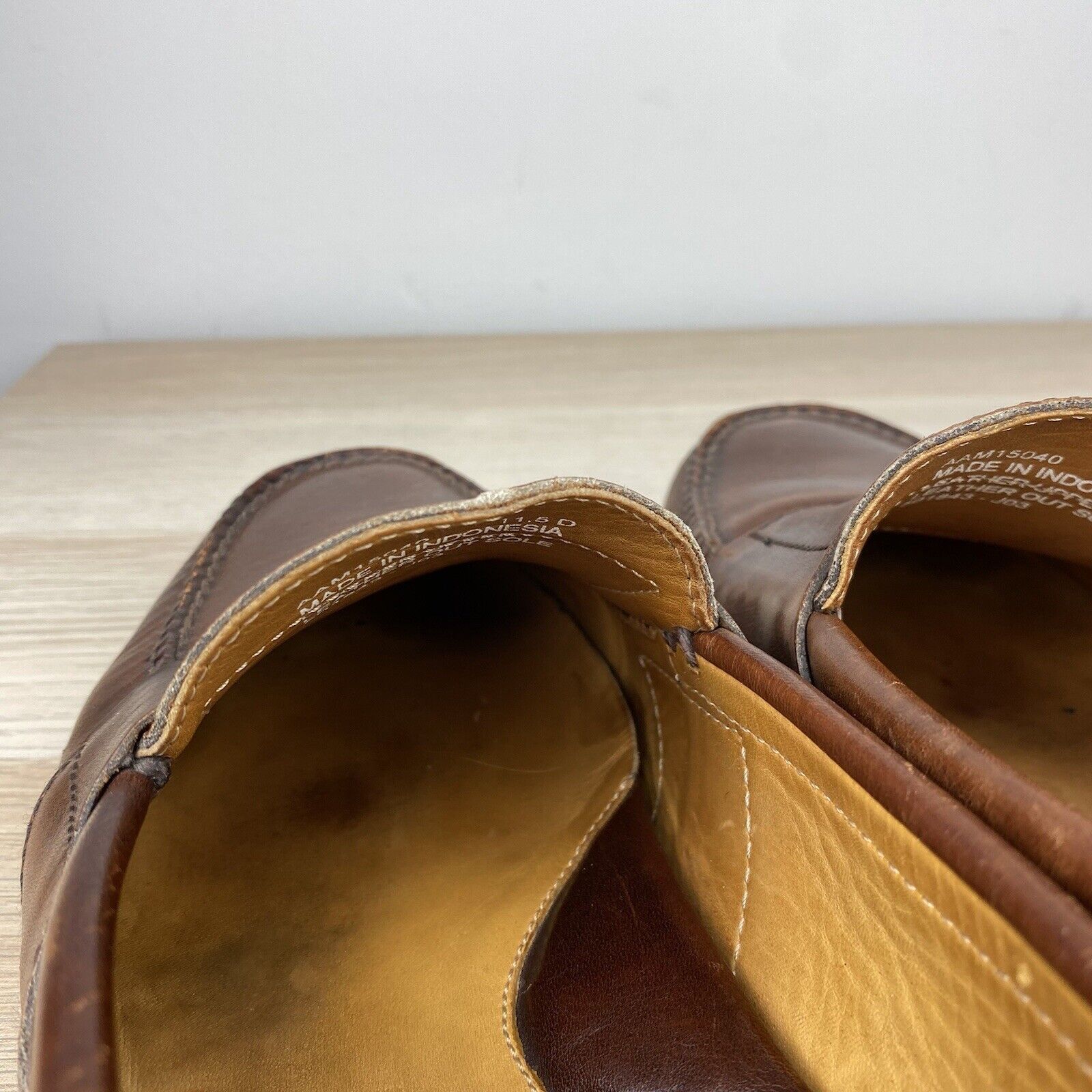 Polo Ralph Lauren Vintage Polo Ralph Lauren Stadium Crest Penny Loafers 11.5D Size US 11.5 / EU 44-45 - 12 Thumbnail