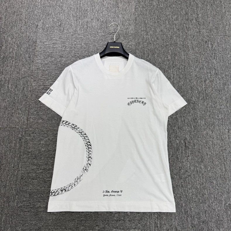 Givenchy Givenchy Chain Print Short Sleeve Size US M / EU 48-50 / 2 - 1 Thumbnail