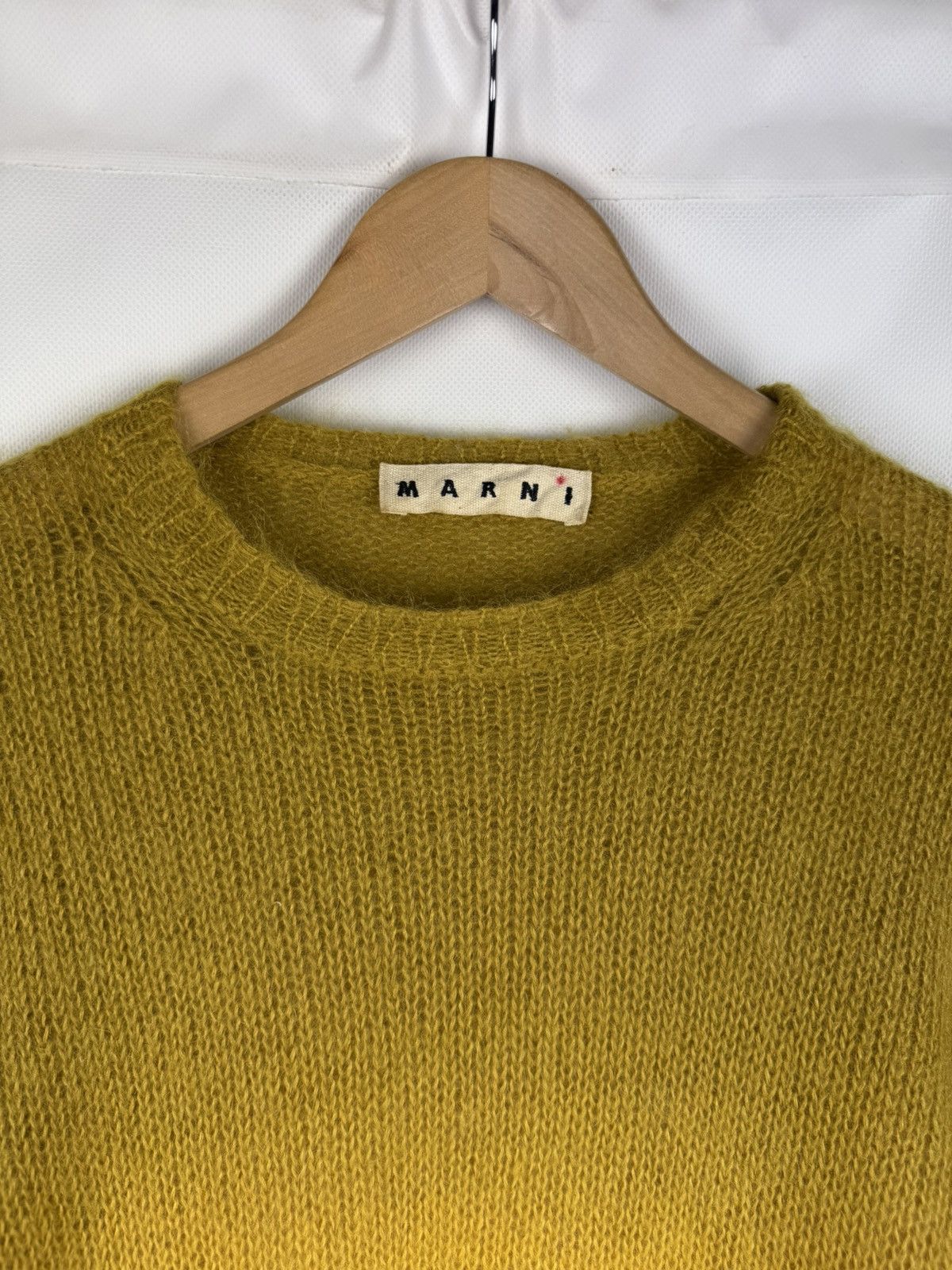 Marni Marni Men’s Grunge Mohair Knitted Sweater Pullover Size US M / EU 48-50 / 2 - 8 Thumbnail