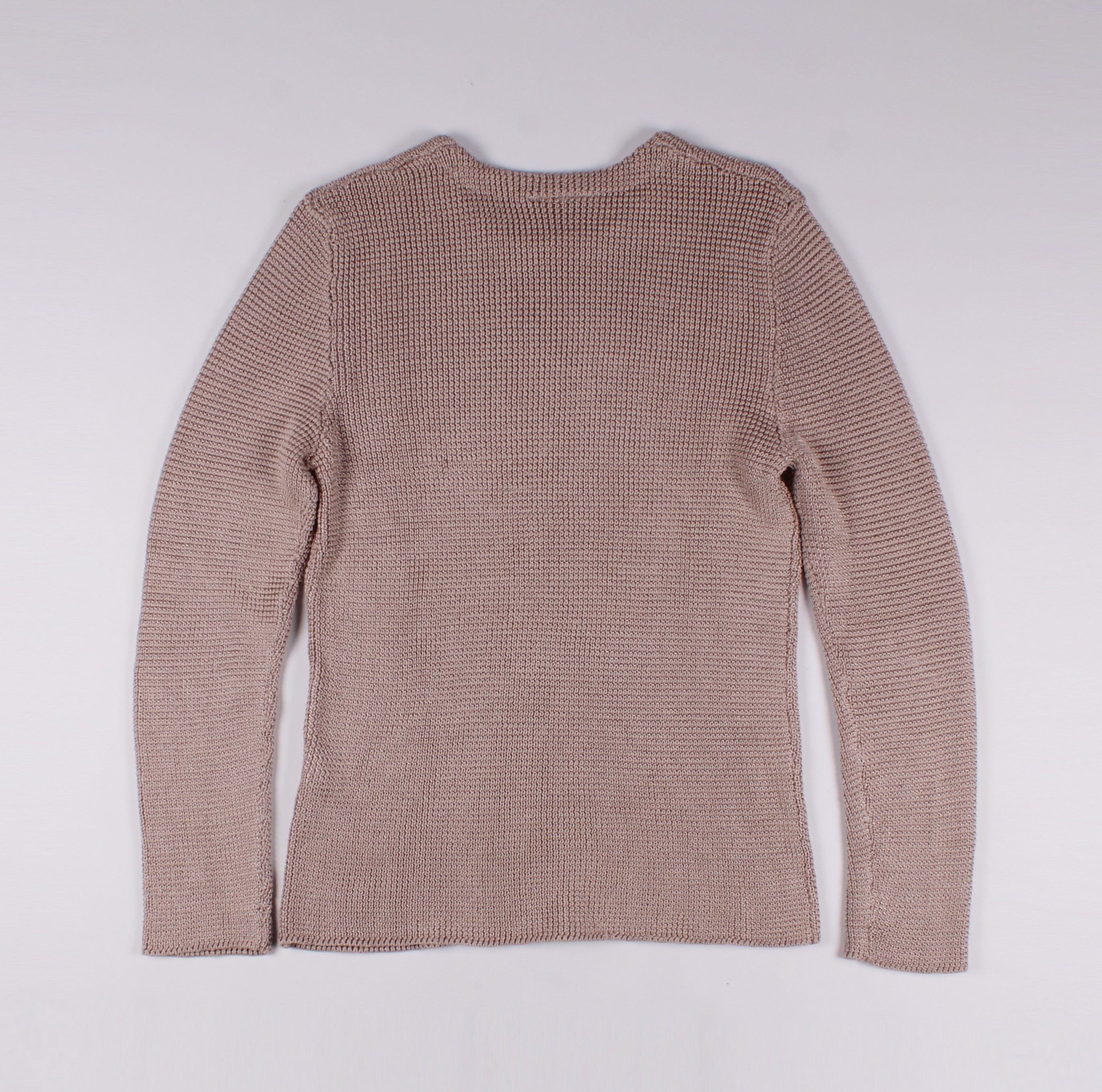 The Kooples The Kooples Knitted Cotton Beige Jumper Size US L / EU 52-54 / 3 - 6 Thumbnail