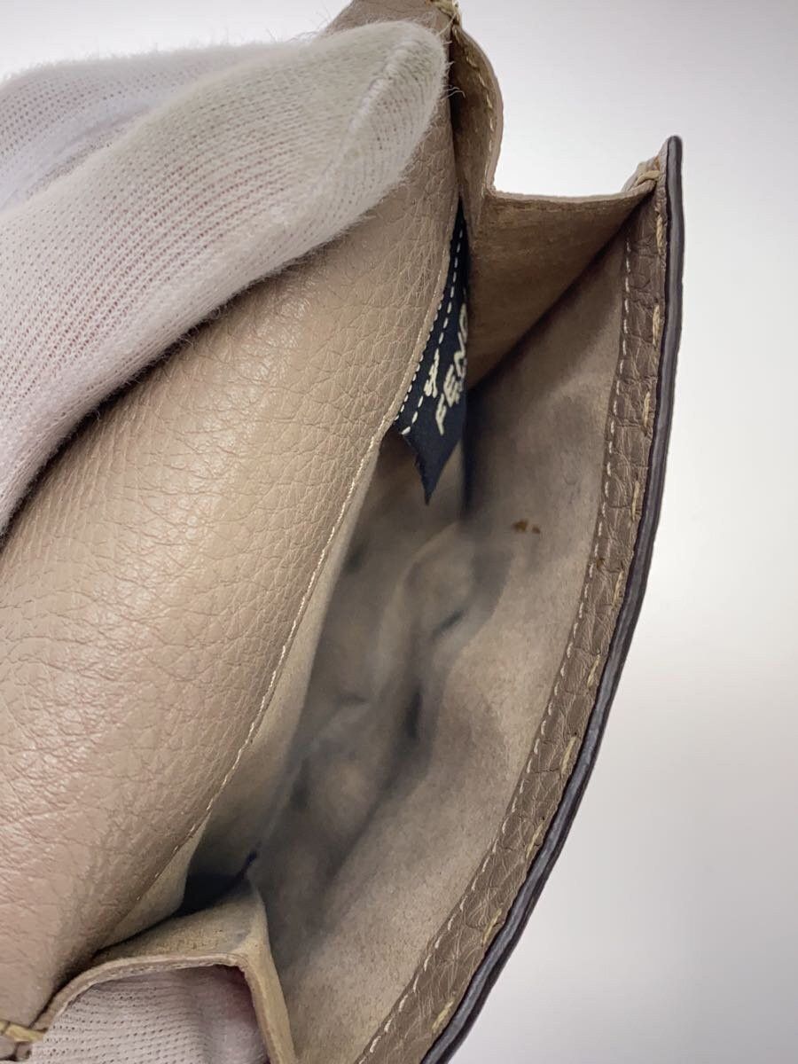 Fendi Selleria Peekaboo Leather Bi-Fold Wallet